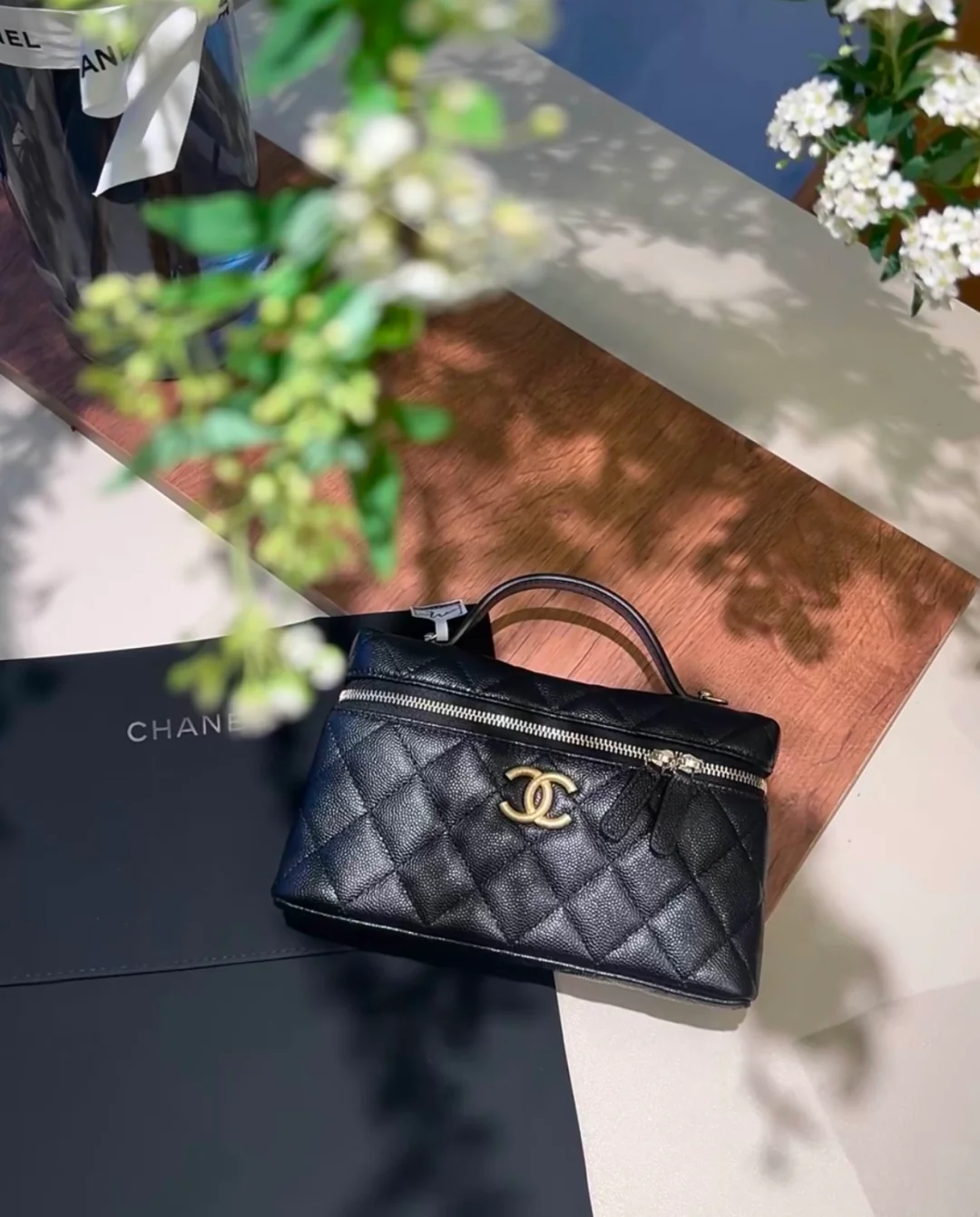 Клатч Chanel 25p-LP Box - черный