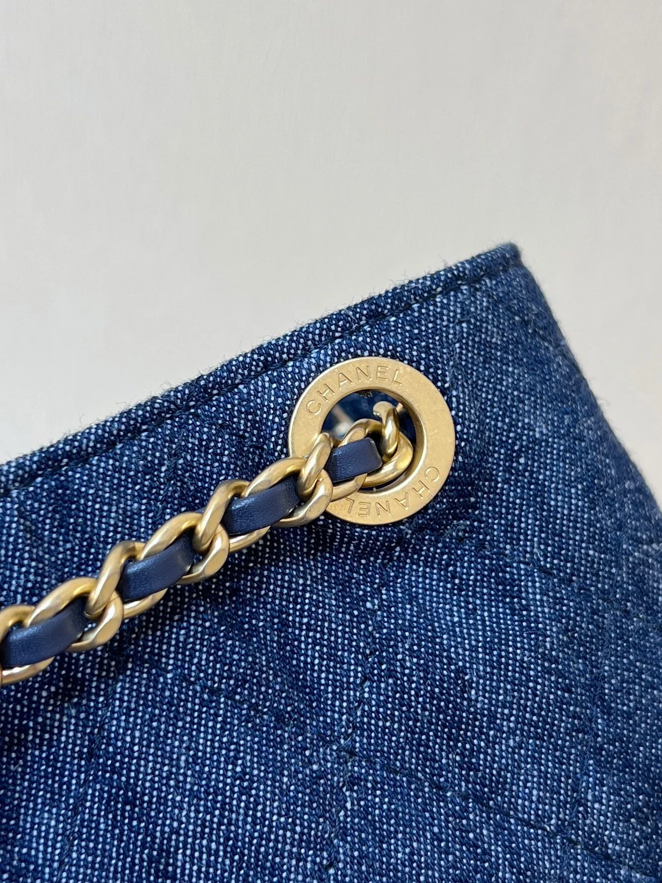 Chanel - Рюкзак с двумя карманами - Темно-синий