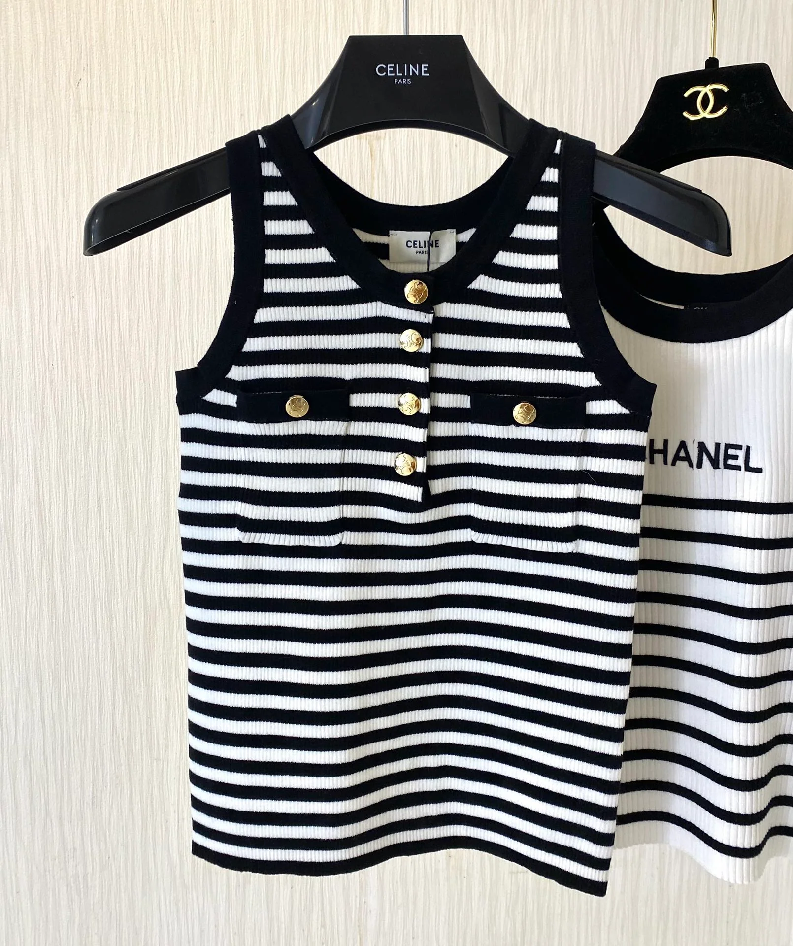 Вязаный жилет Celine-2404 ?Ранняя весна?, новинка, черный.