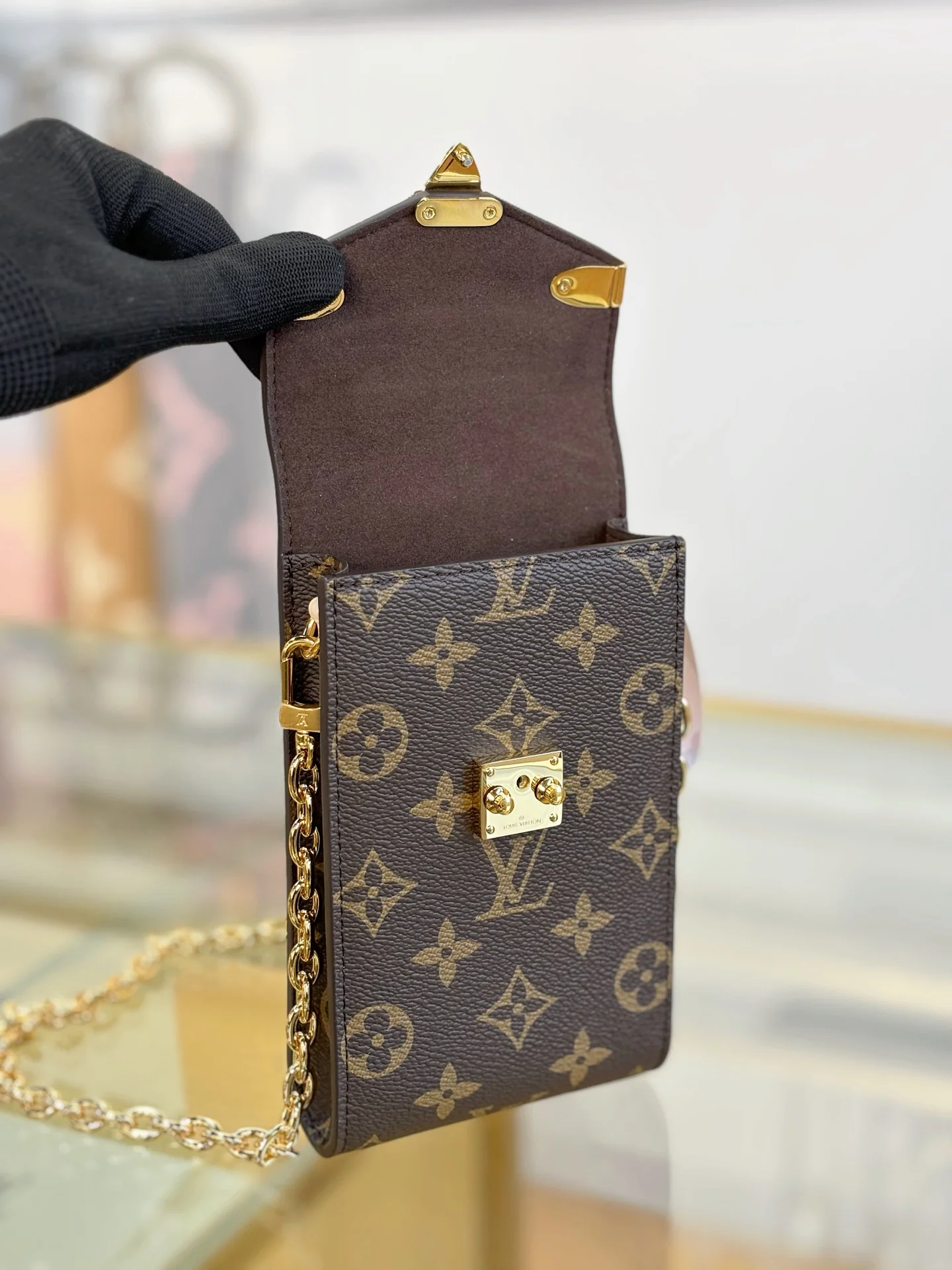 LV-m13572-metis сумка для телефона с классической монограммой