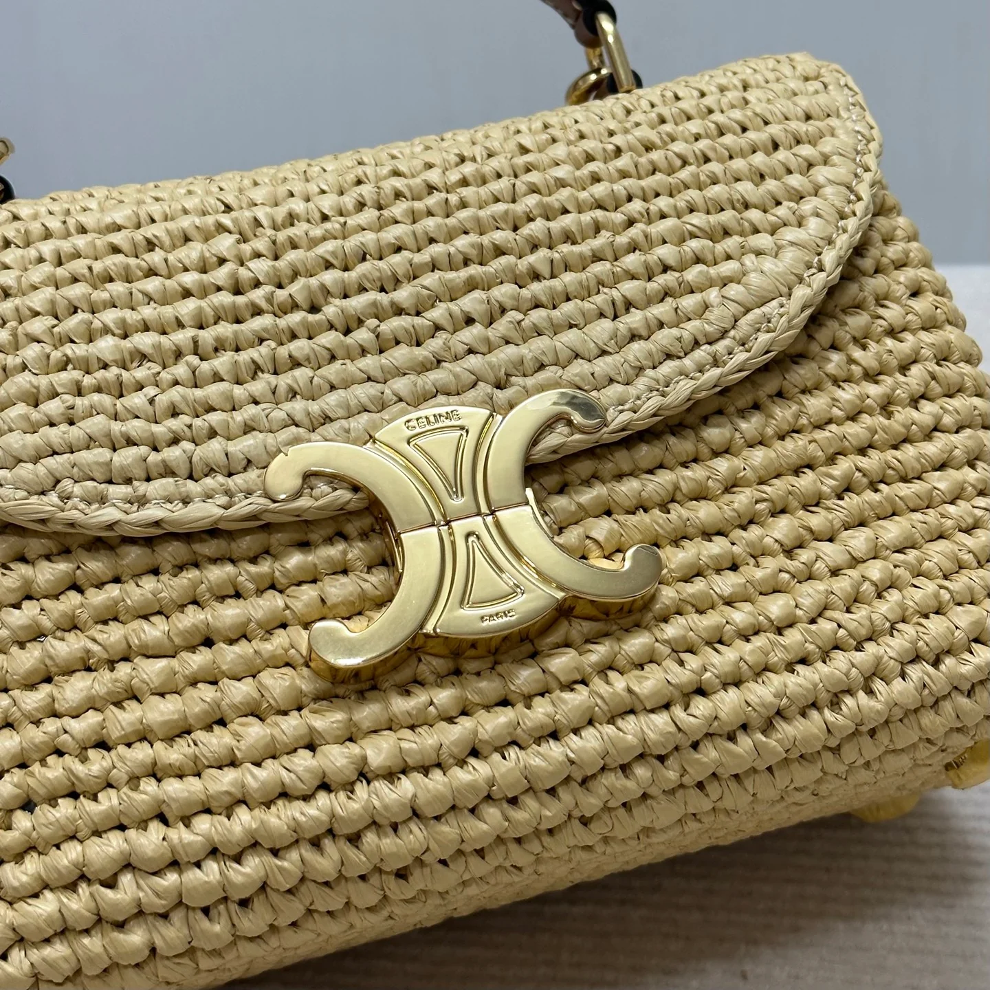 Плетеная сумка Celine-teen-nino