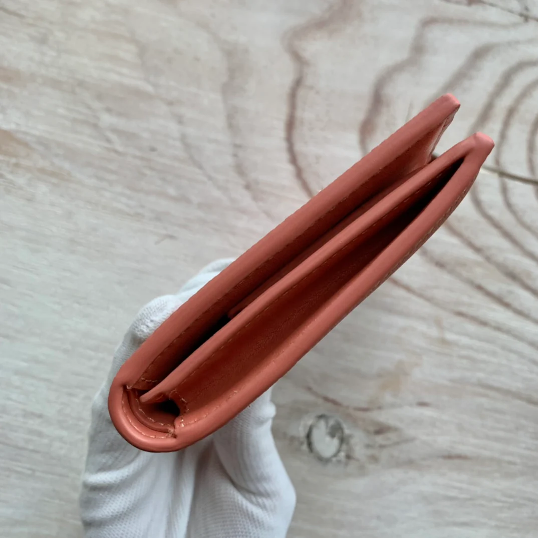 Кошелек Celine Strap из зернистой телячьей кожи - 5