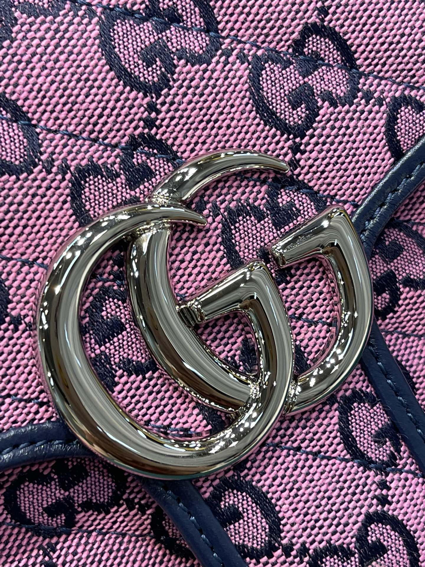 Сумка-тоут Gucci из серии Marmont - 21-15-5-8 см-3