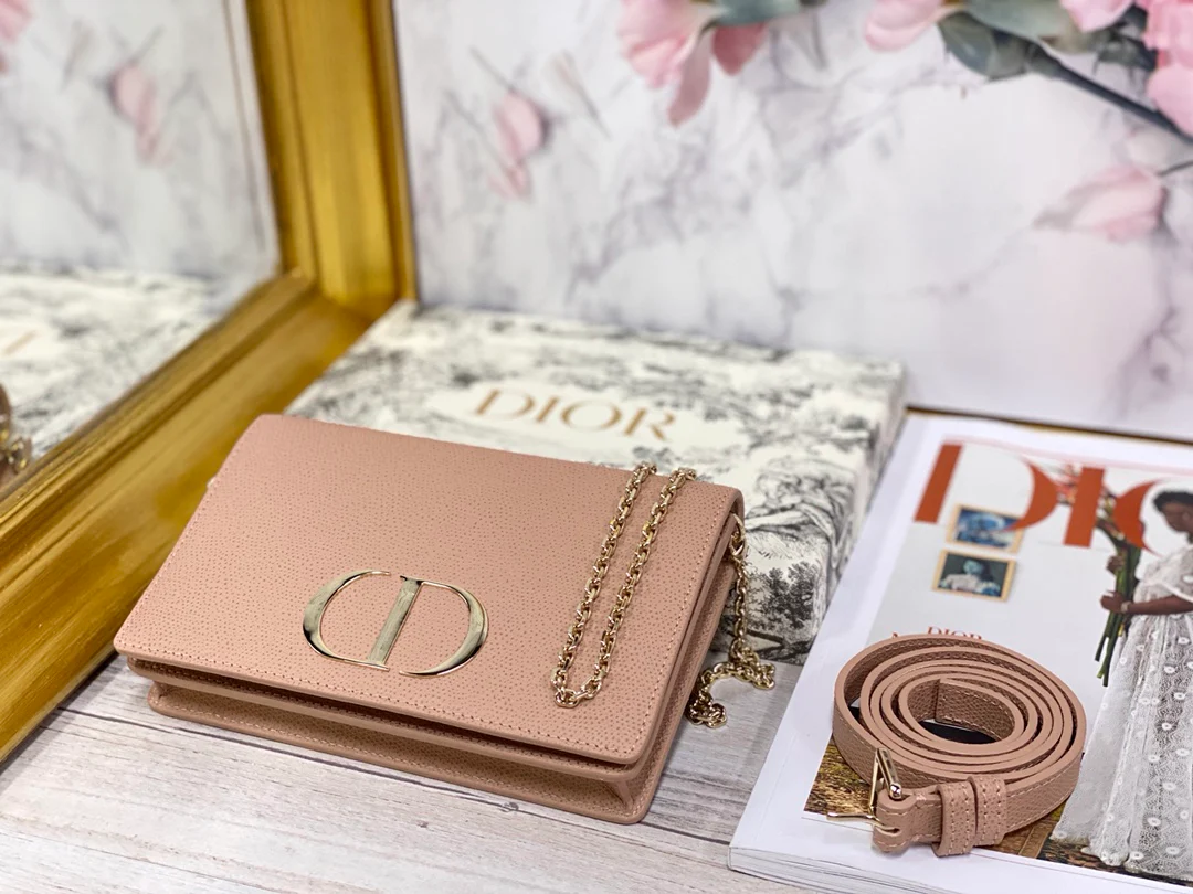 Dior 30 Montaigne — клатч/поясная сумка ?два в одном? — розовый