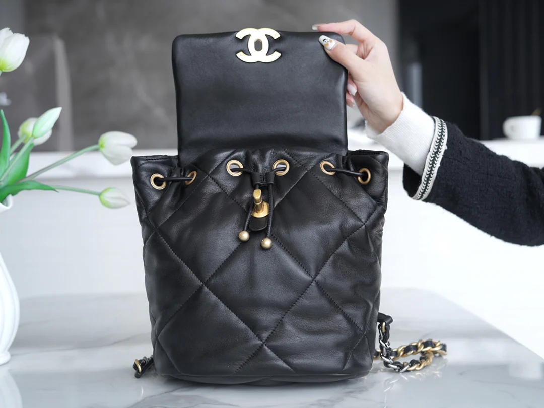 Рюкзак Chanel 24c 19bag - черный
