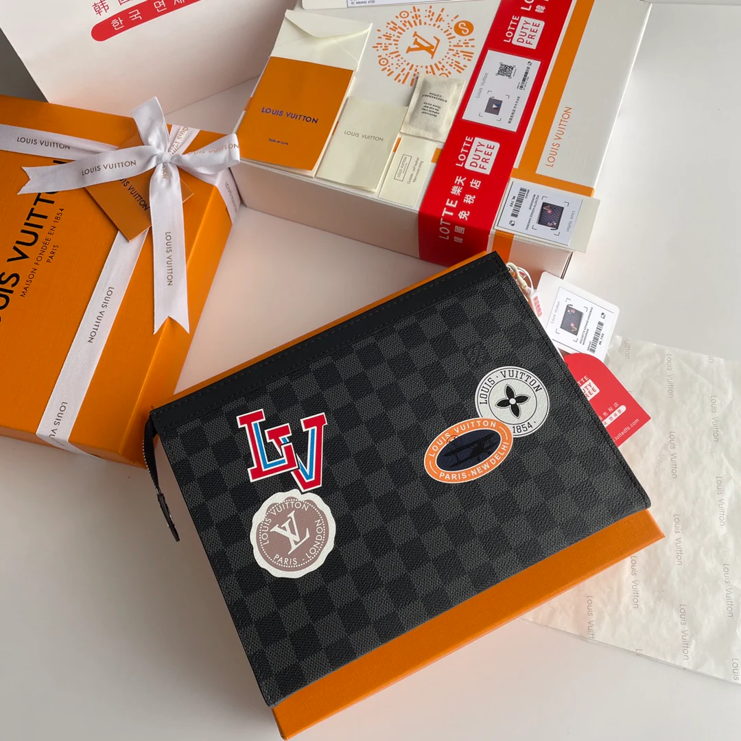 клатч lv-n64442