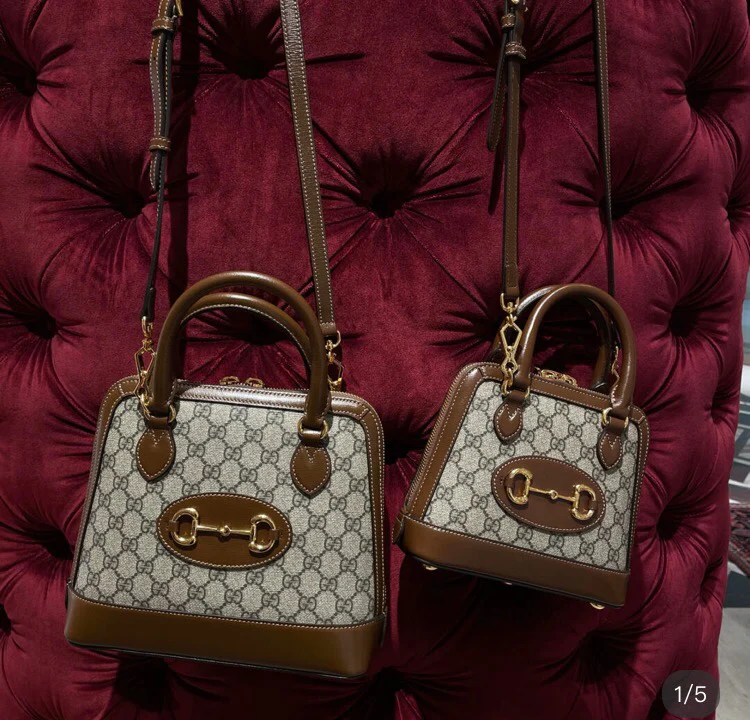 Gucci-1955迷你贝壳包