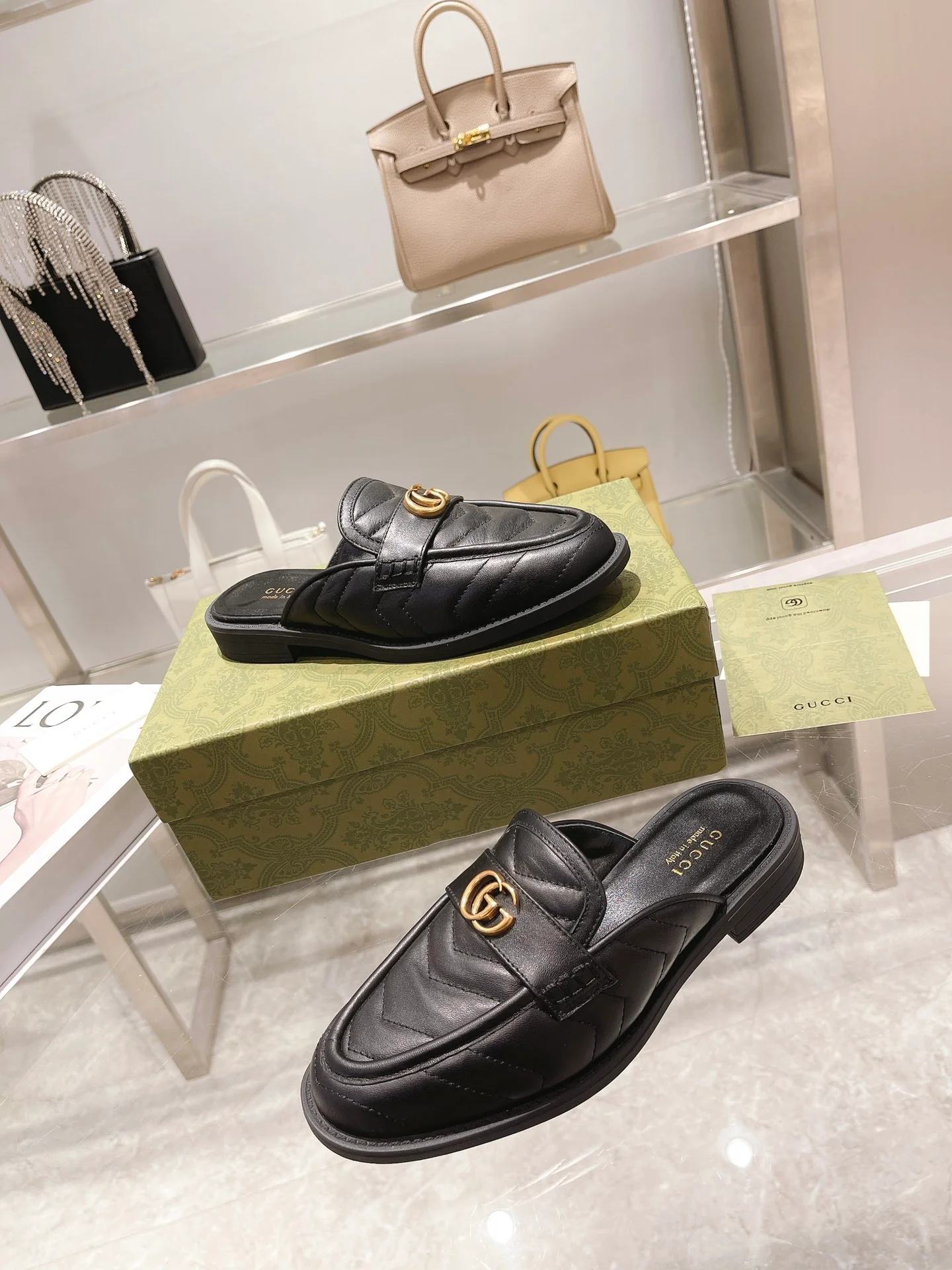 Gucci - 22 Ранняя весна - Мюли - Тапочки - 1