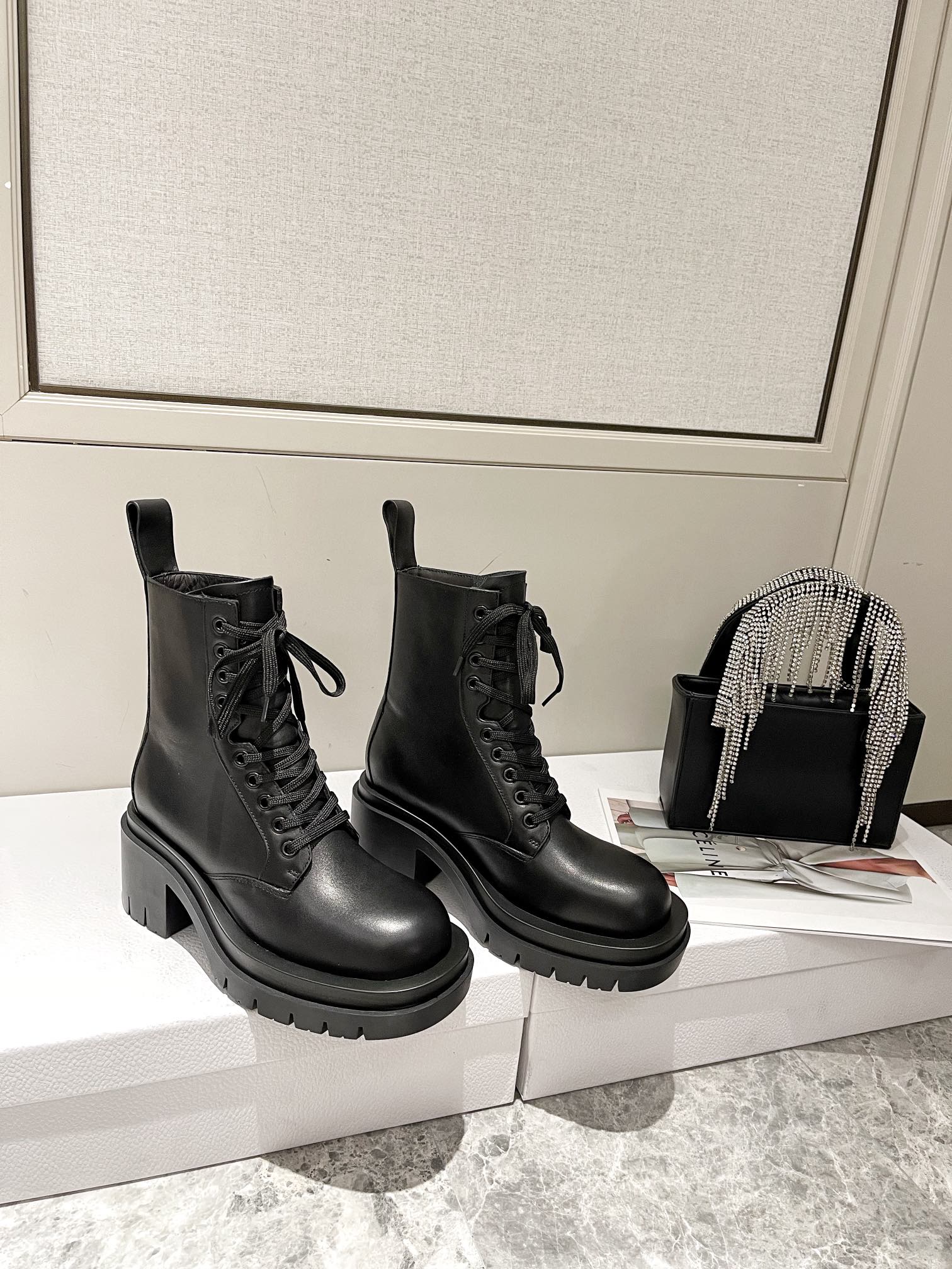 Обувь BV - BV - сапоги на высоком каблуке на платформе