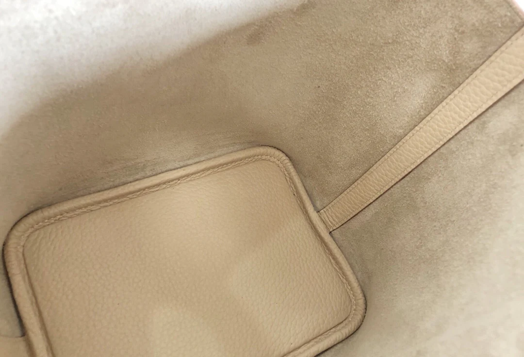 Пряжка из белого золота Hermes Picotin 18tc Milkshake