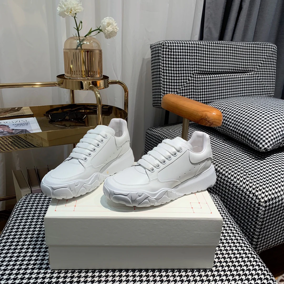 McQueen - Новые кроссовки - Кожаные White Tail