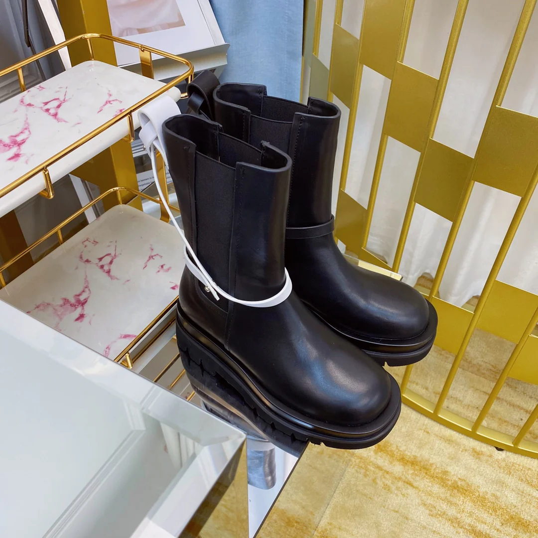 Обувь BV - BV - Уличный стиль - Платформа с закругленным носком - Ботинки Dr. Martens