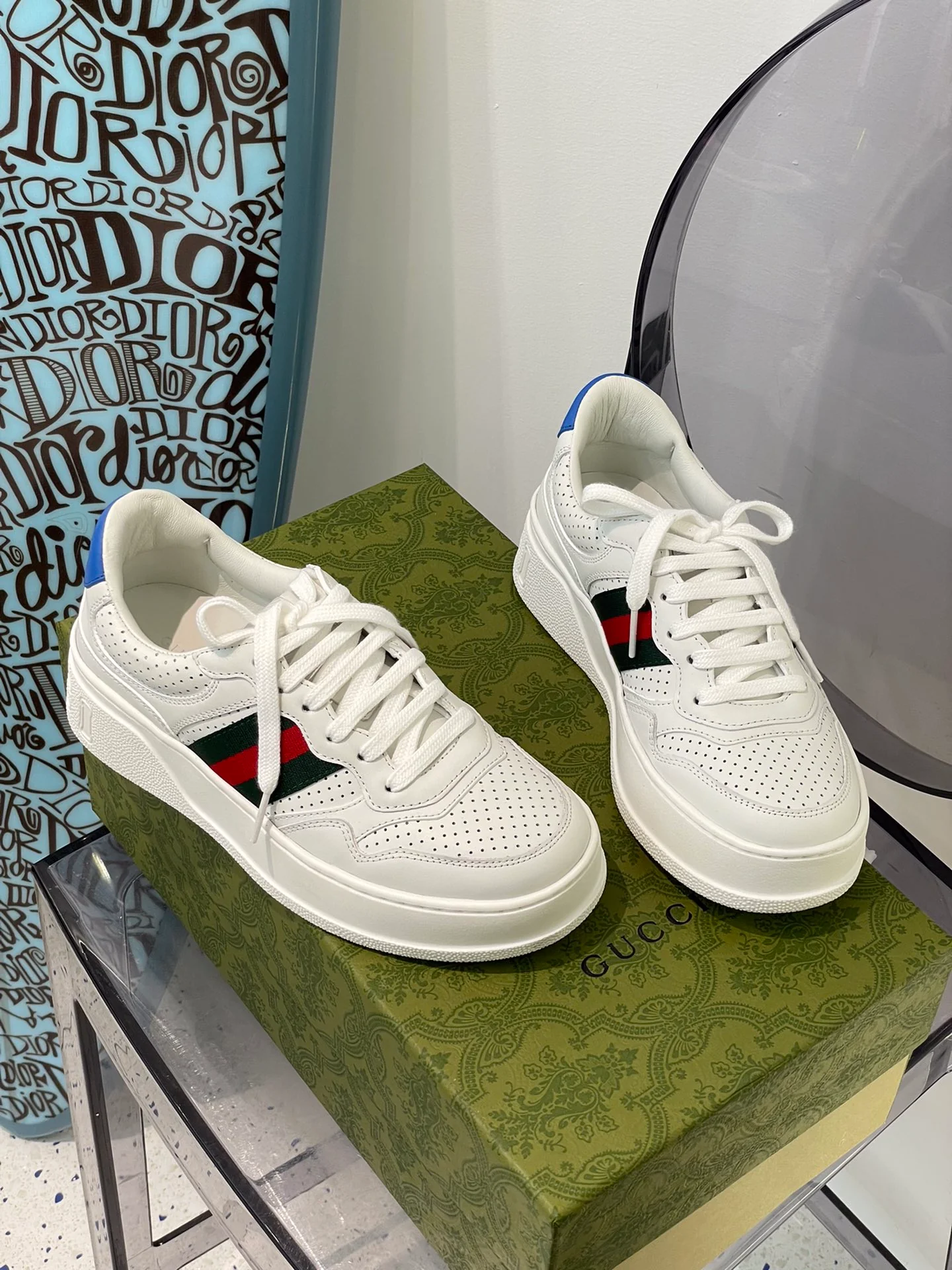 Gucci - Кроссовки на платформе - Повседневная обувь