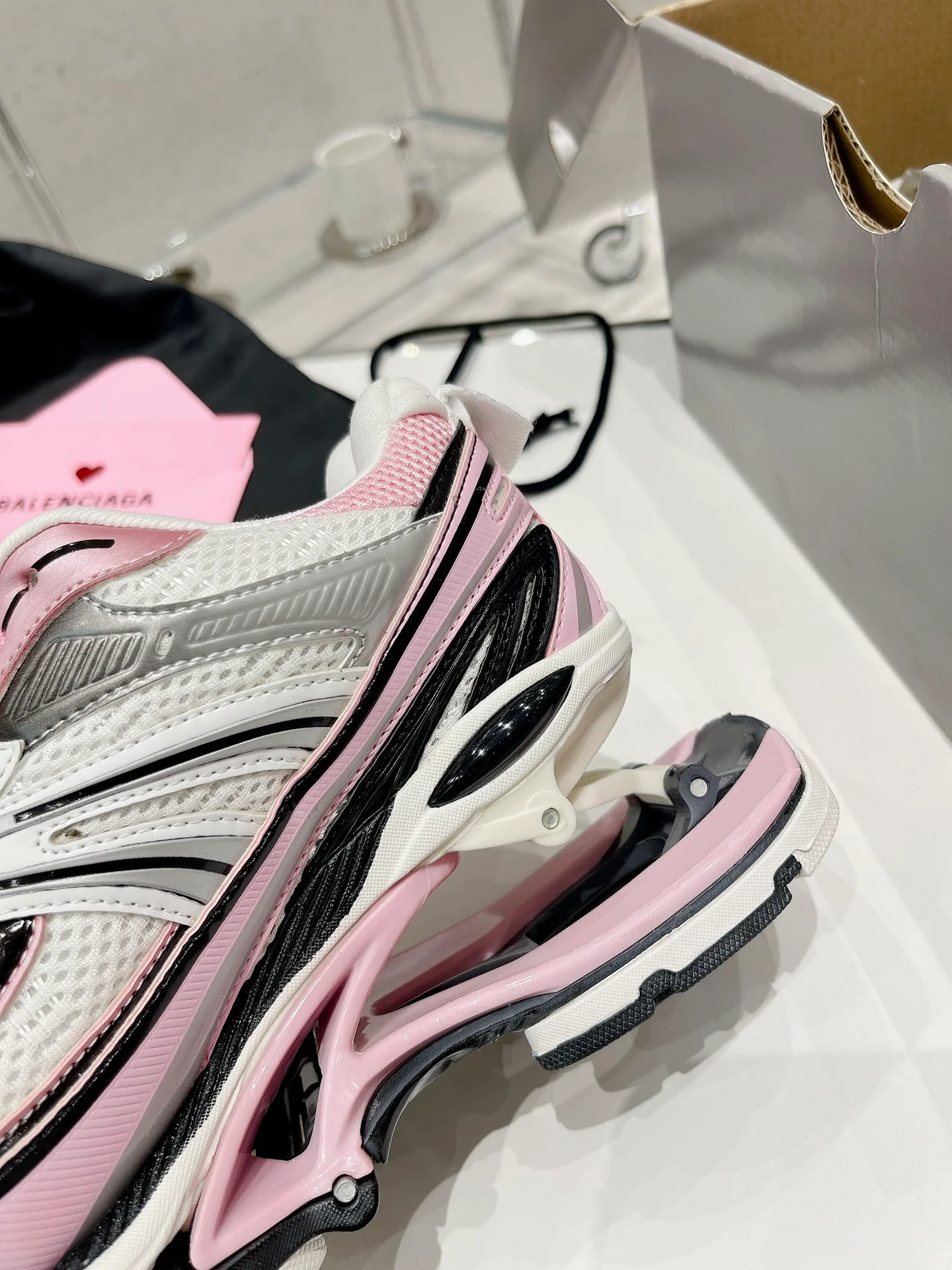 Массивные ретро-туфли Balenciaga в весеннем стиле - для пары - 1