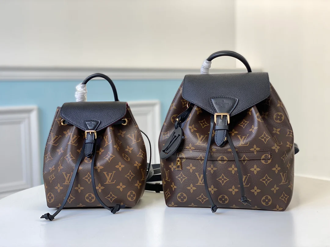 Рюкзак LV M45515 черный Montsouris, маленький