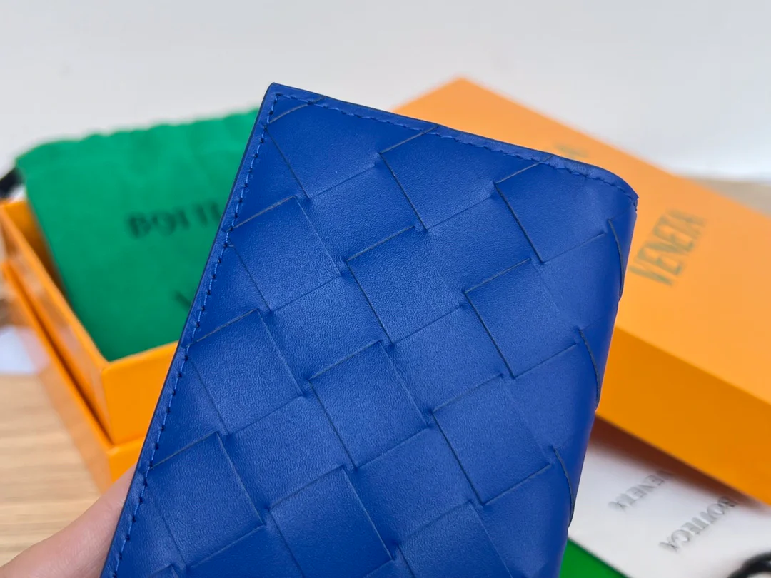 BV-中格 编织 卡夹 卡包 牛皮 11x7.5cm