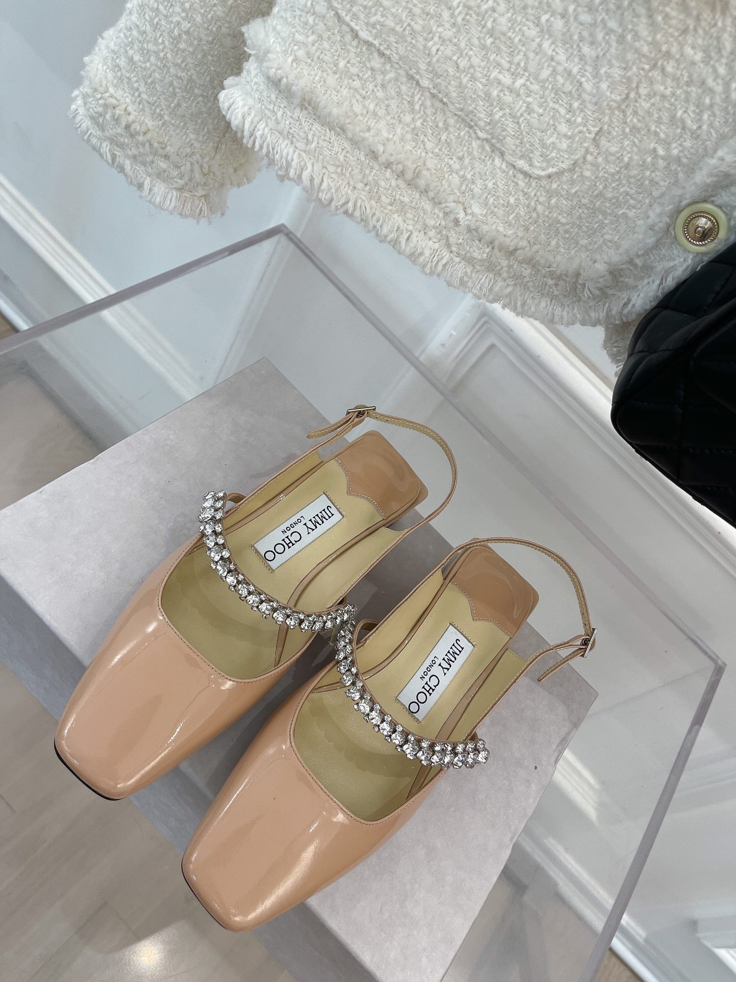 Сандалии Jimmy Pink с квадратным носком