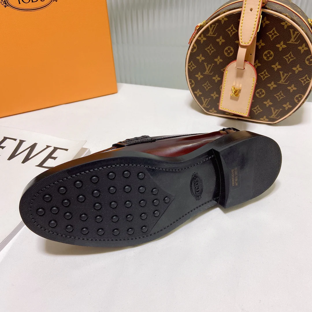 Лоферы на платформе Tods - 1