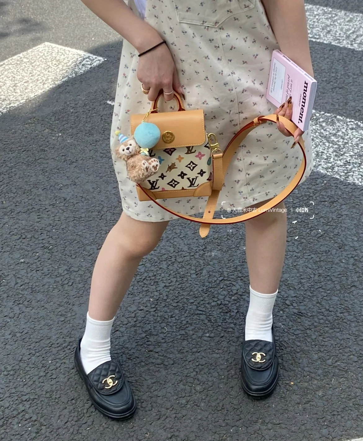 сумка через плечо m83429-LV-nano-steamer