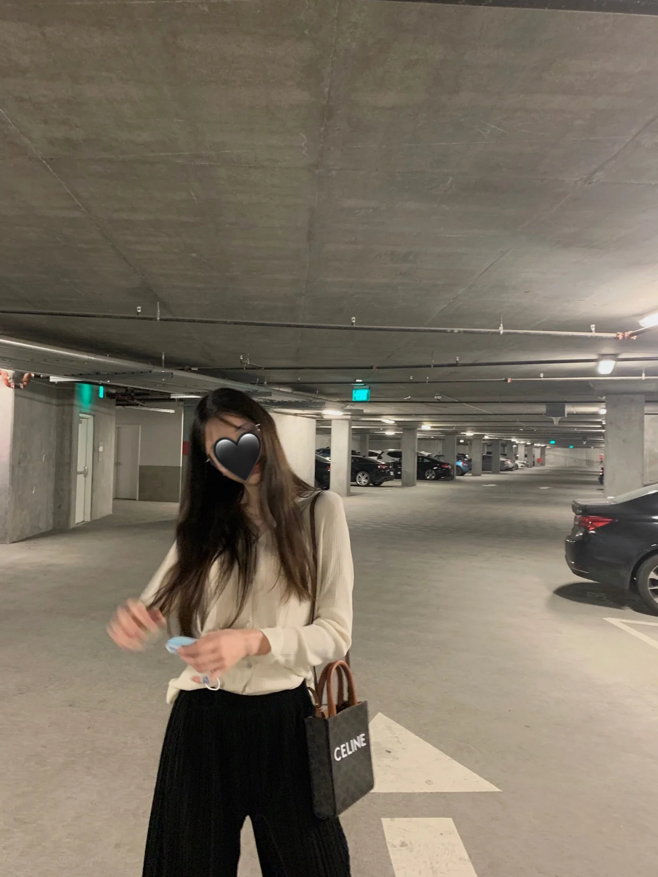 Celine Mini Cabas Brown Monogram