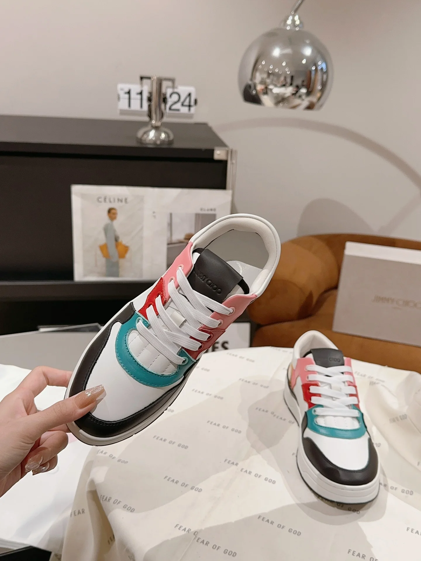 Jimmy - Новинка 2023 года - Повседневная обувь - Бело-черная