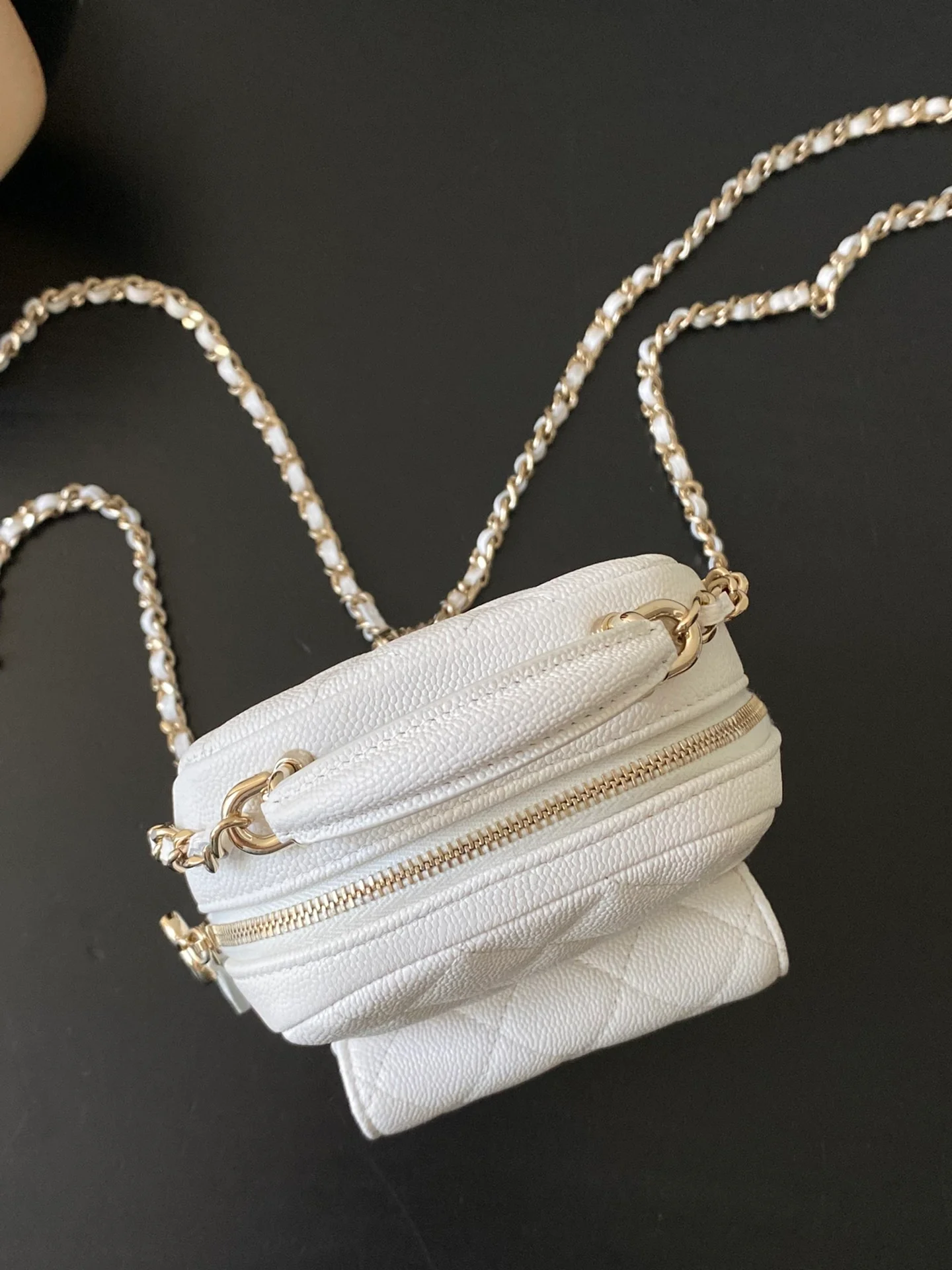 Мини-рюкзак Chanel 24c - белый