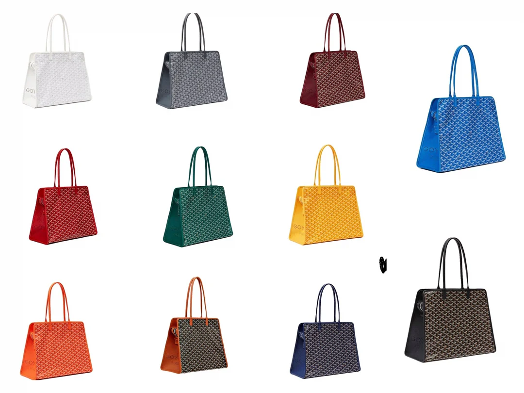 Маленькая складная холщовая сумка Goyard - изображение из коллекции