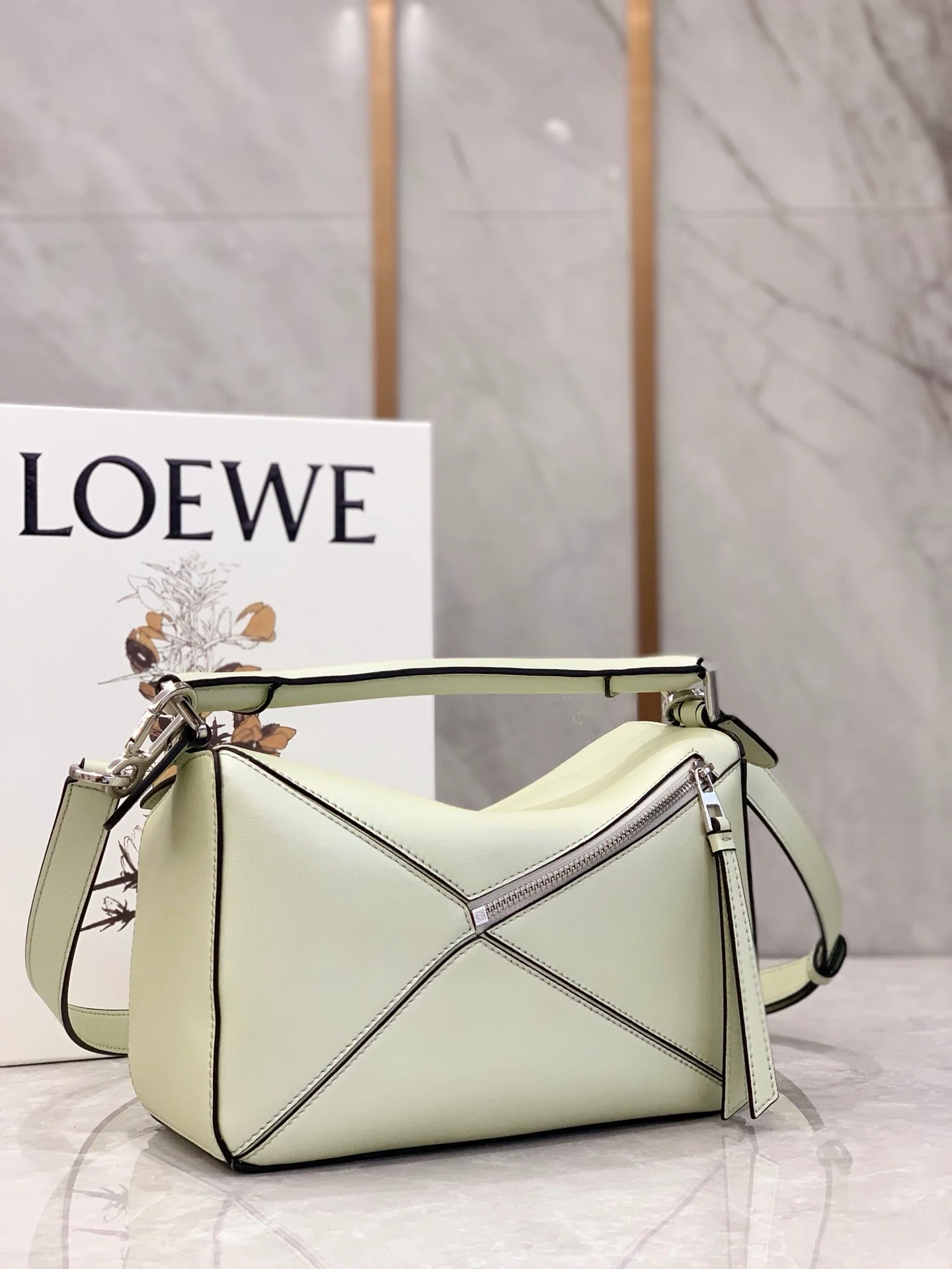Новая сумка Loewe Puzzle Bag из телячьей кожи, 2020 год - 1 шт.