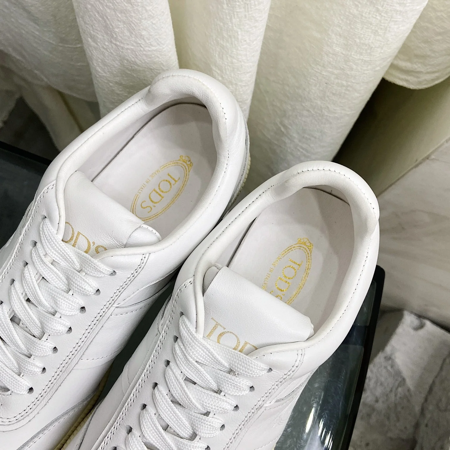 Tods - Туфли на плоской подошве - Повседневная обувь - Белые кроссовки