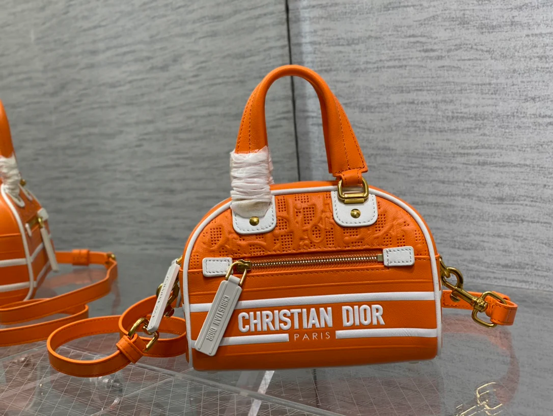 Сумка-боулинг Dior из коллекции весна/лето 2022 Vibe, маленький размер 4