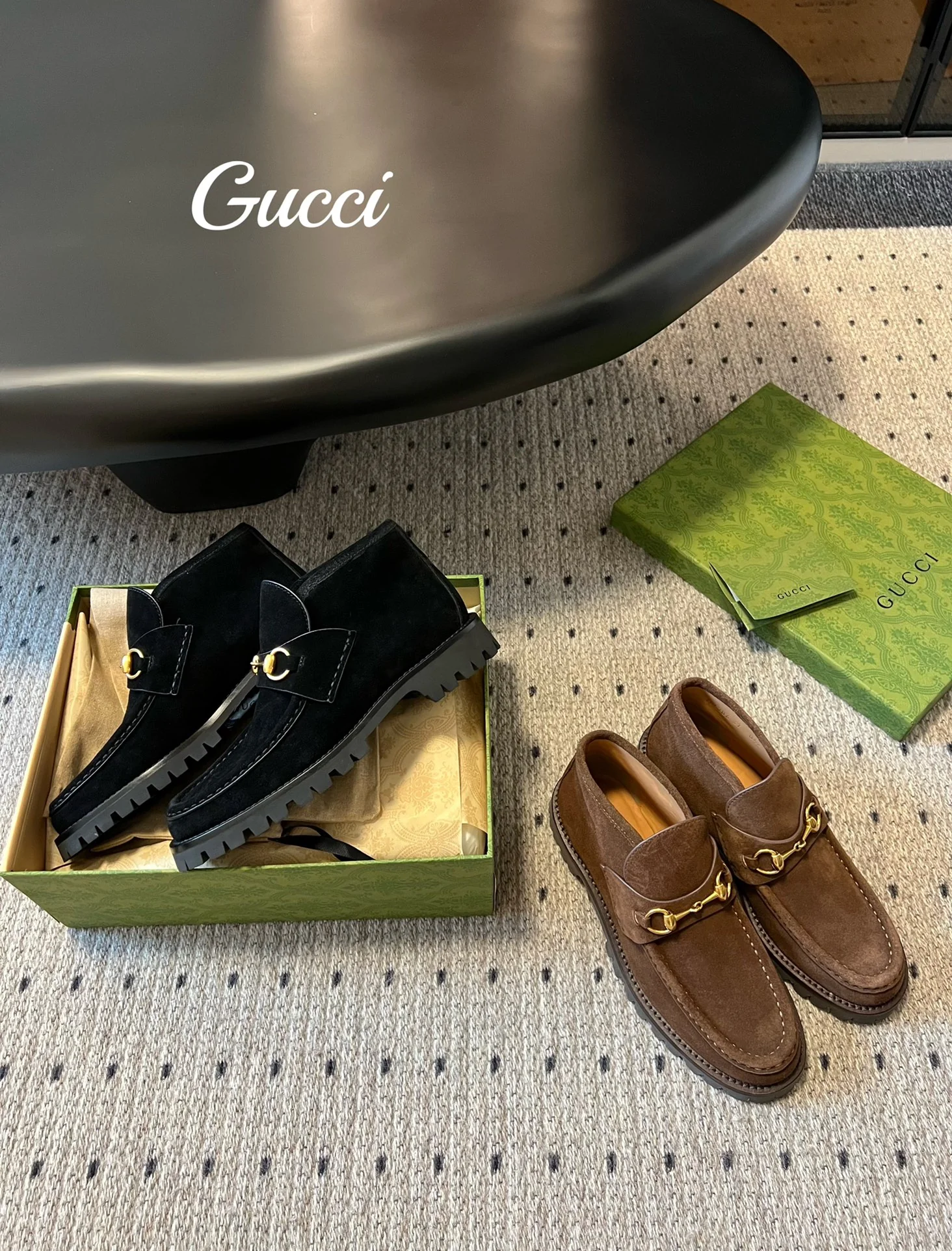 Ботильоны Gucci 2024 Horse Stud - изображение из коллекции