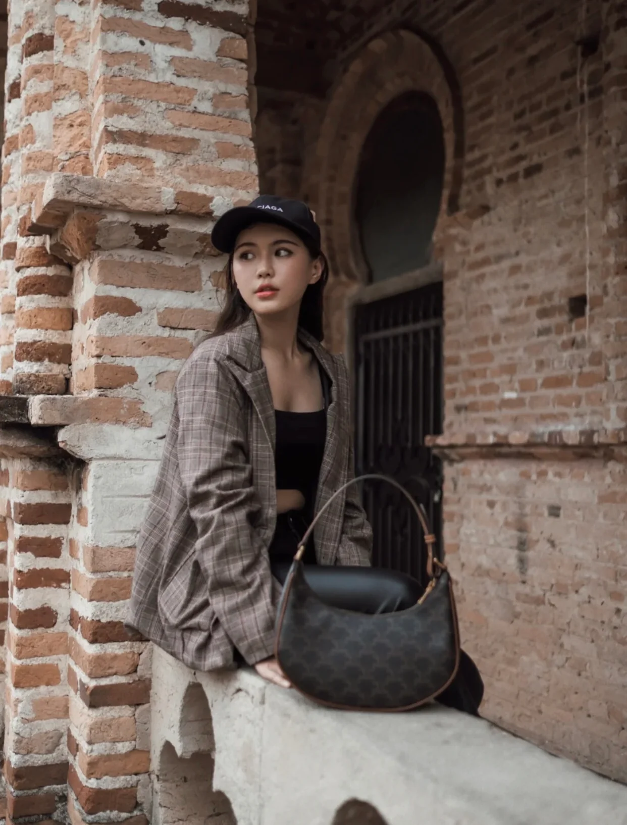 Сумка Celine Ava Triomphe из канваса - идеи для образа