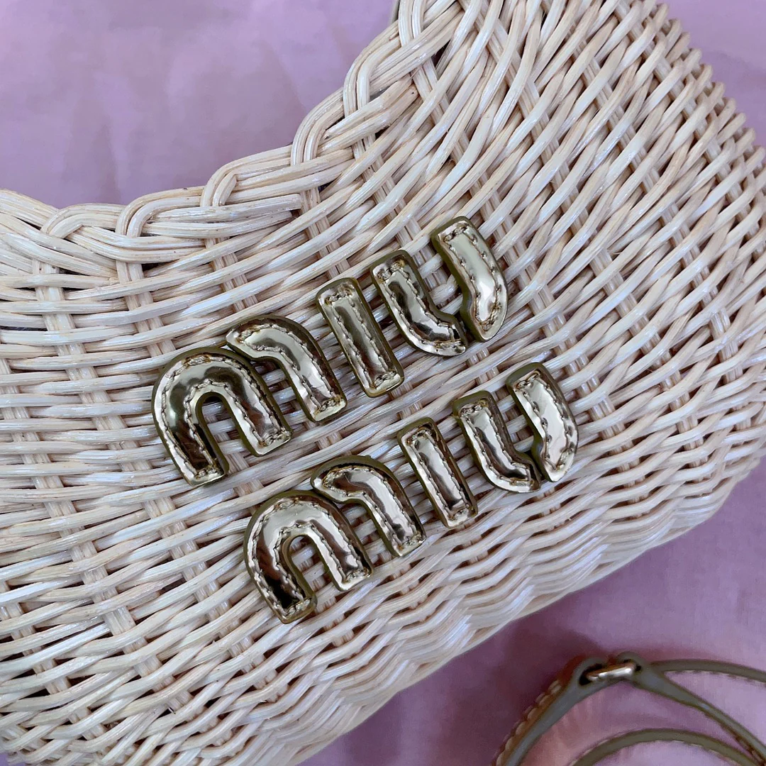 Miu Miu - Плетеная корзина для овощей - 1