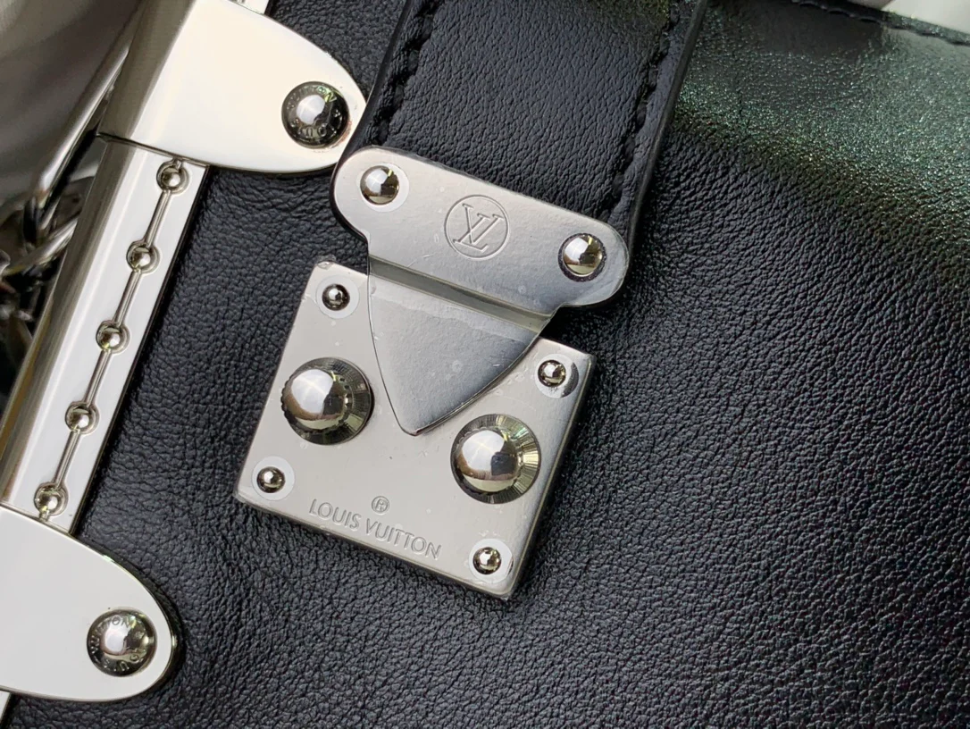 m25445-LV-тонкая сумка-мешок с цепочкой для бокового багажника, черная