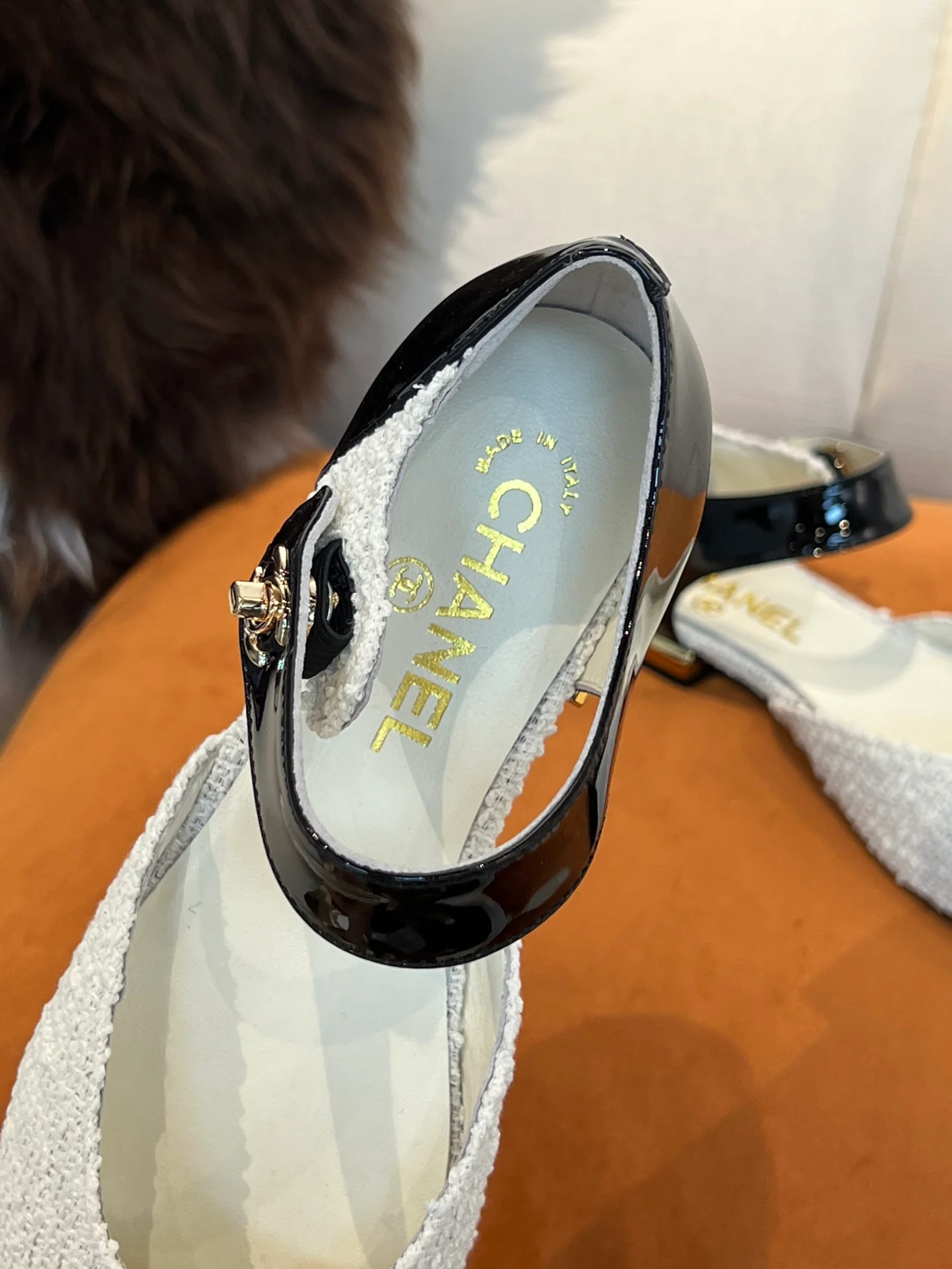 Chanel - Классические клетчатые балетки