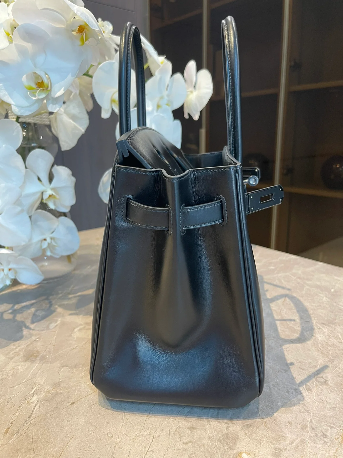 Сумка Hermes Birkin 30 Box Black