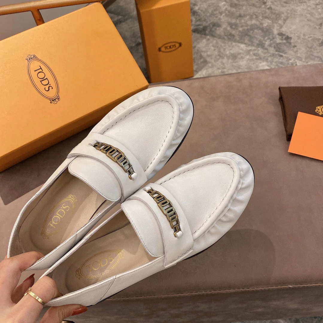 Двусторонние лоферы из мягкой кожи Tods