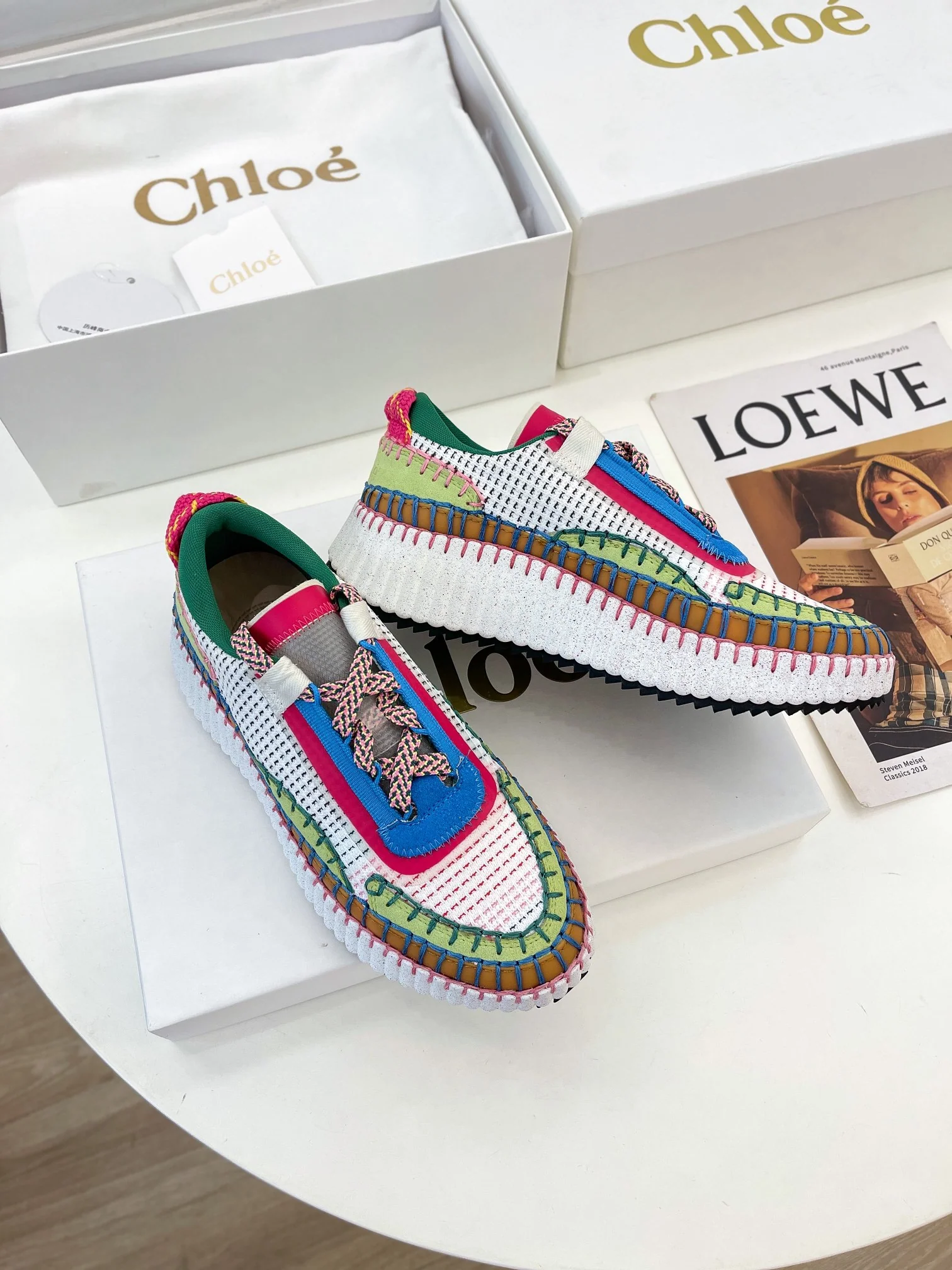 Повседневные туфли Chloe Rainbow