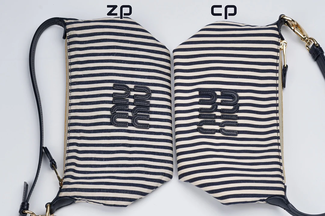 Miu Miu - Косметичка/сумка для ланча из жаккардовой ткани - Сравнительные фотографии