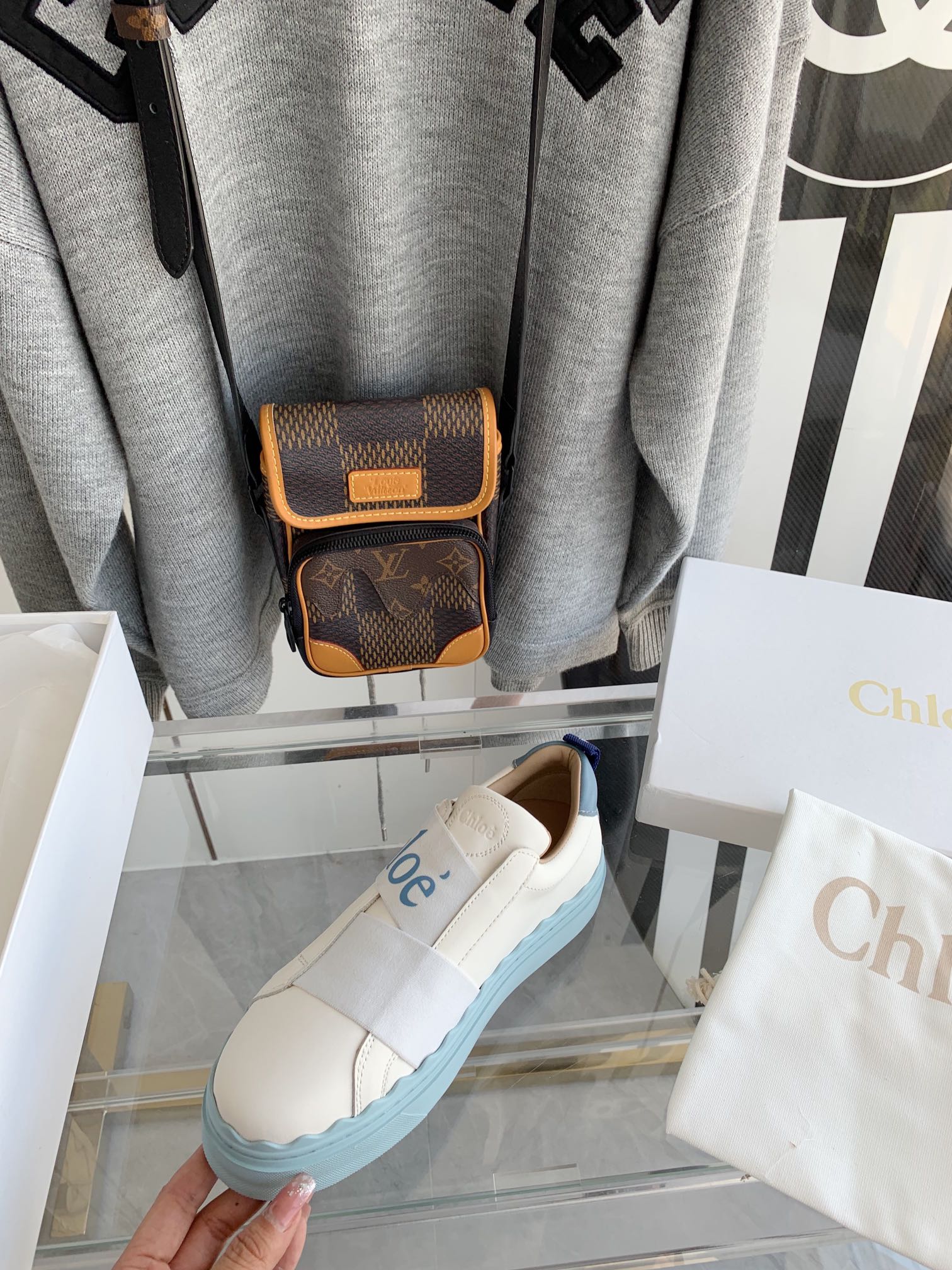 Хлоя - Белые кроссовки - Повседневная обувь