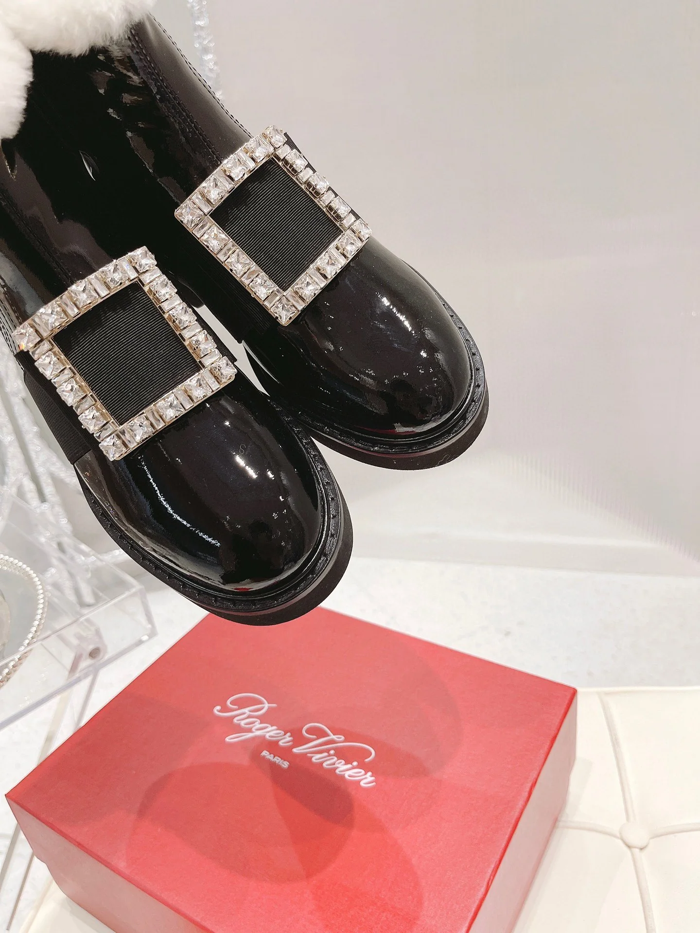 Обувь RV Shoes - 2024 - Шерстяные ботильоны - Черные - 1