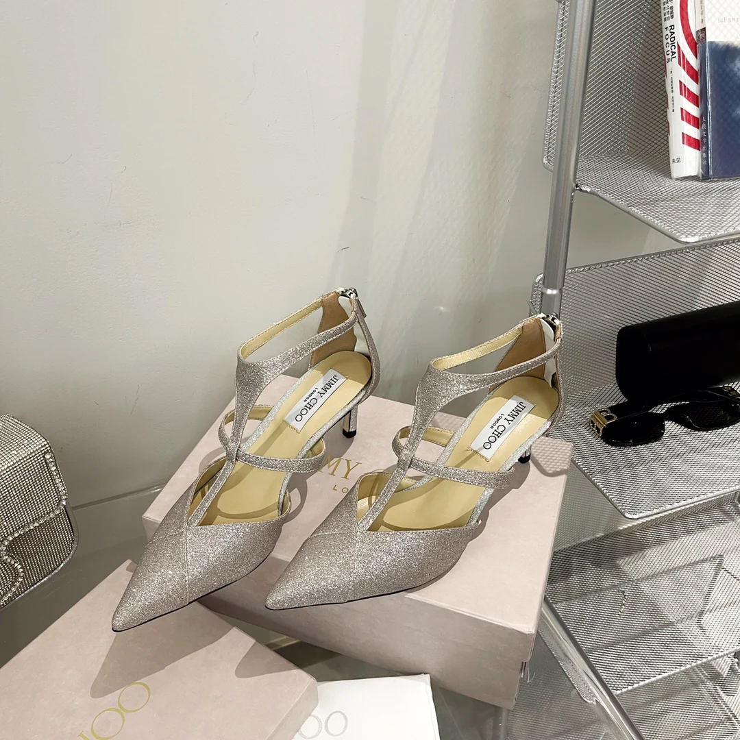 Туфли на высоком каблуке Jimmy Strappy - 1