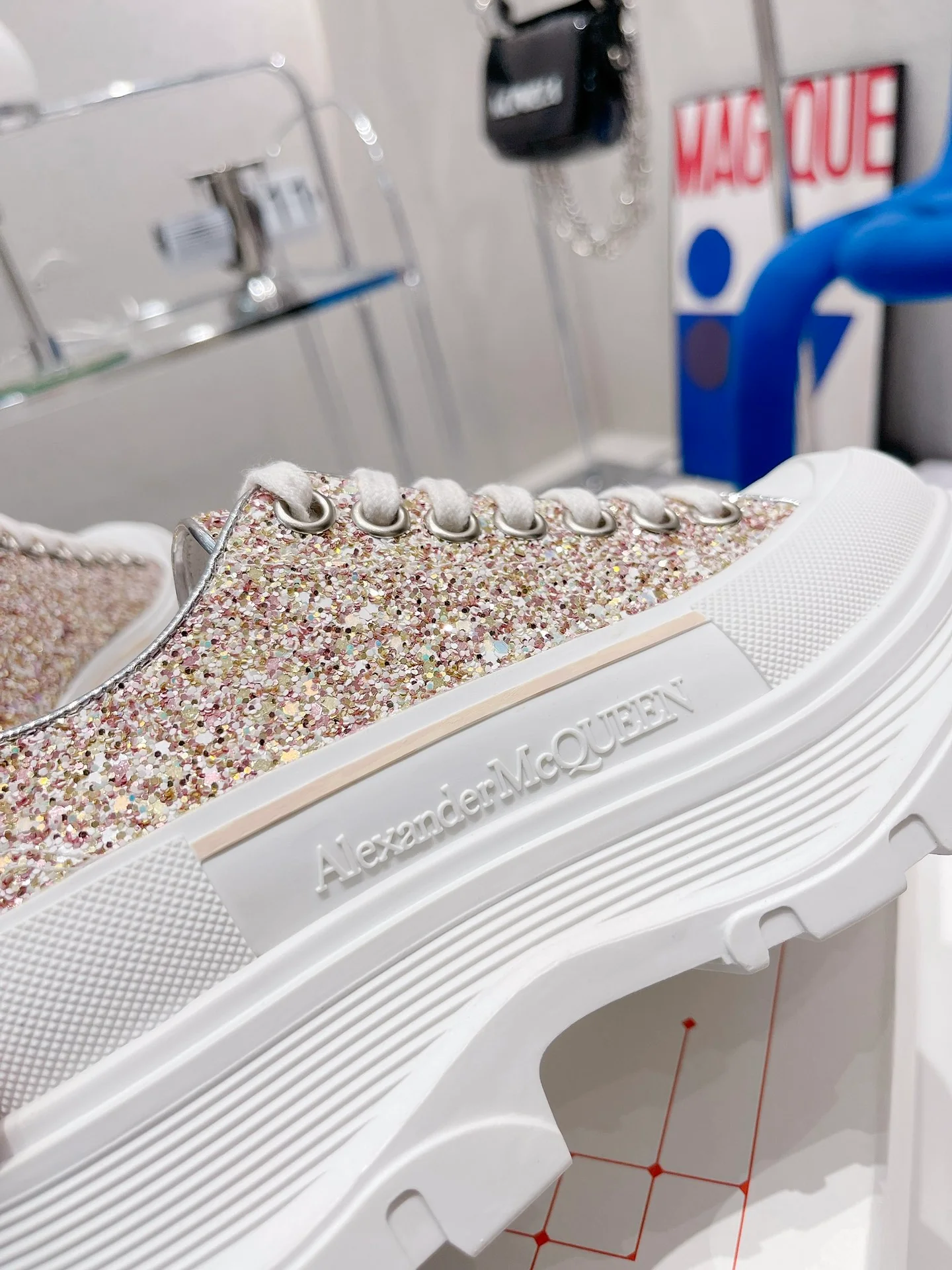 Кед на платформе McQueen - 5