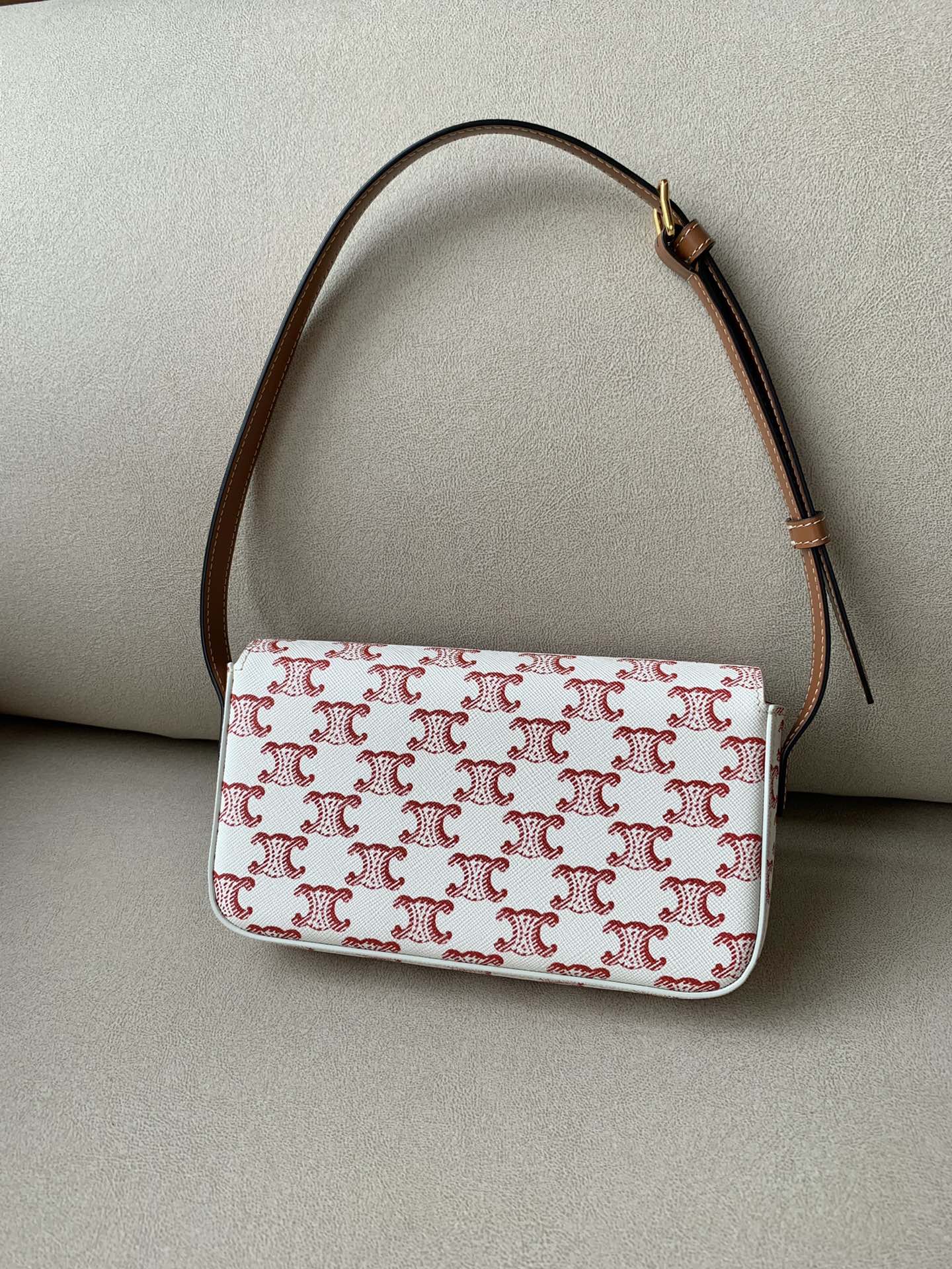 Рюкзак Celine Triomphe из телячьей кожи с логотипом - сумка через плечо - 1 шт.