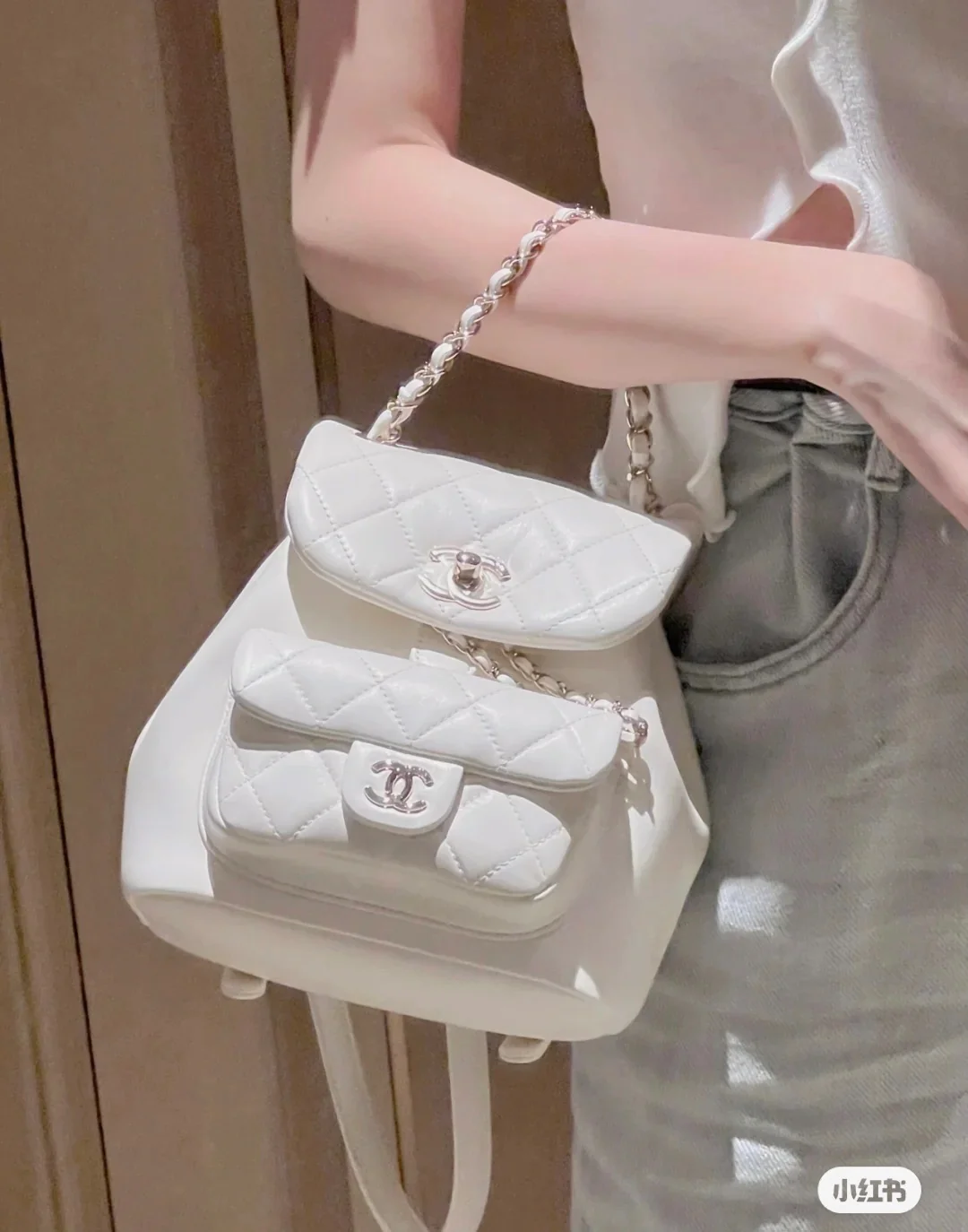 Новая коллекция Chanel ?Ранняя весна 2022? — Рюкзак — 1