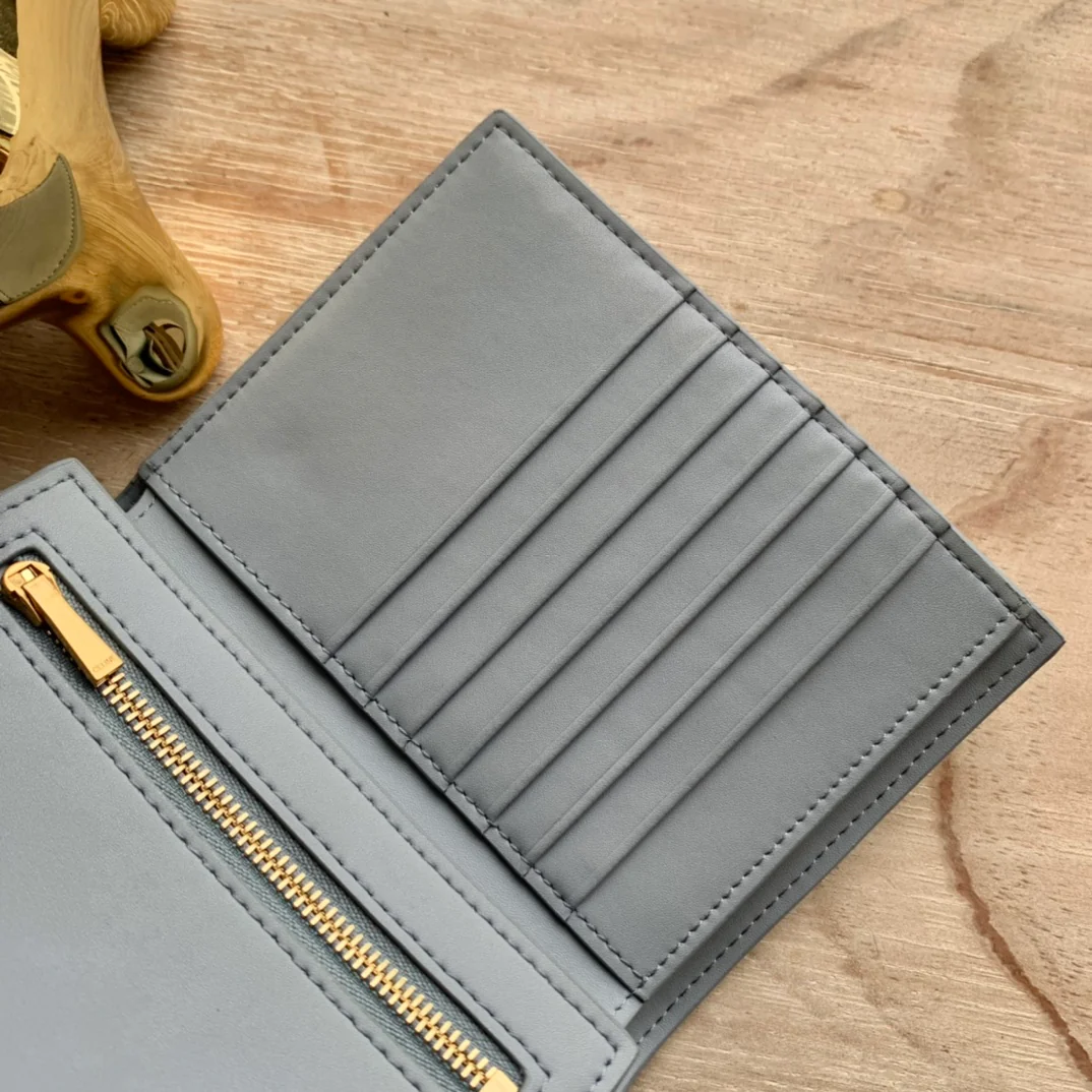 Кошелек Celine Strap из зернистой телячьей кожи - 3