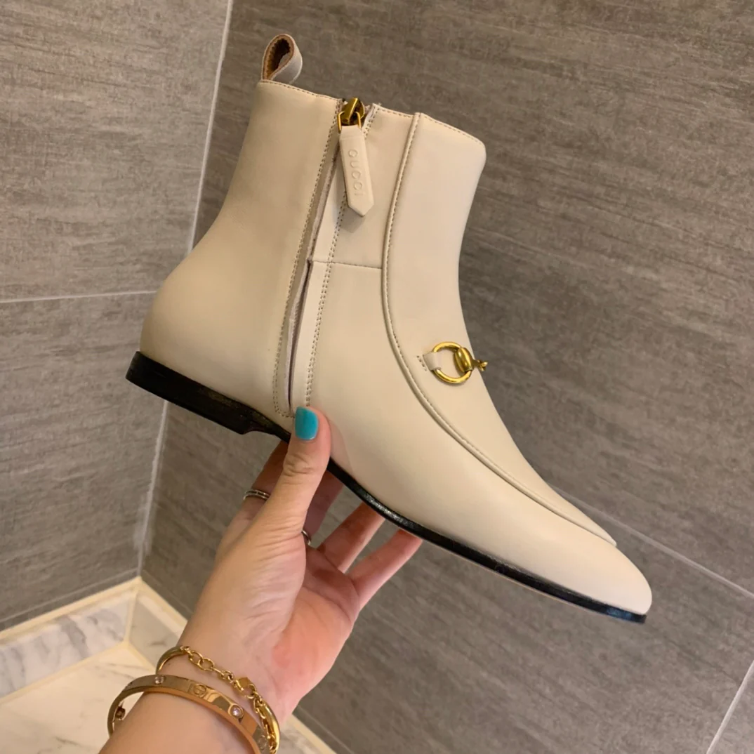 Ботильоны Gucci Street с пряжкой - 1