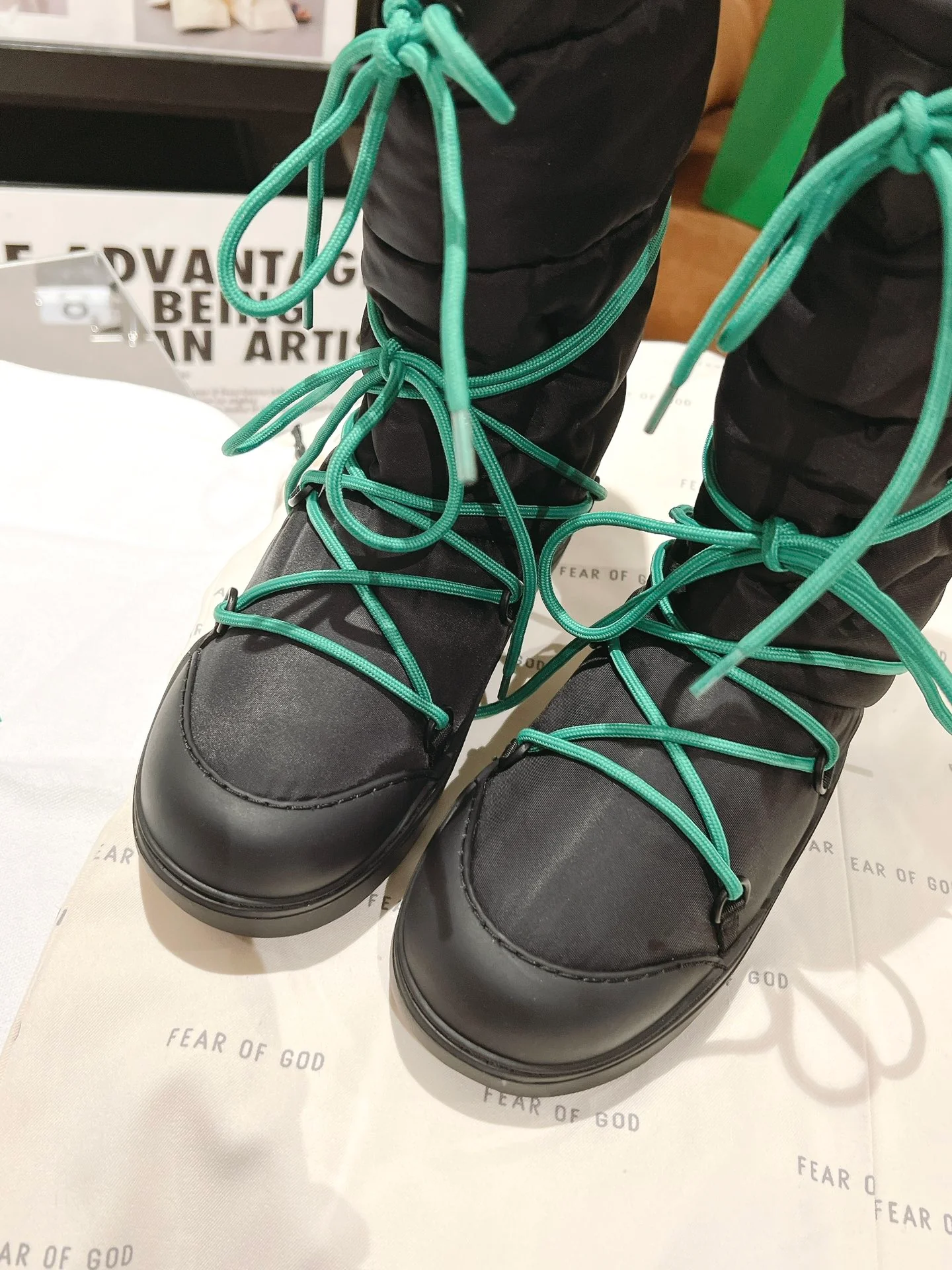 Походные ботинки BV до середины икры