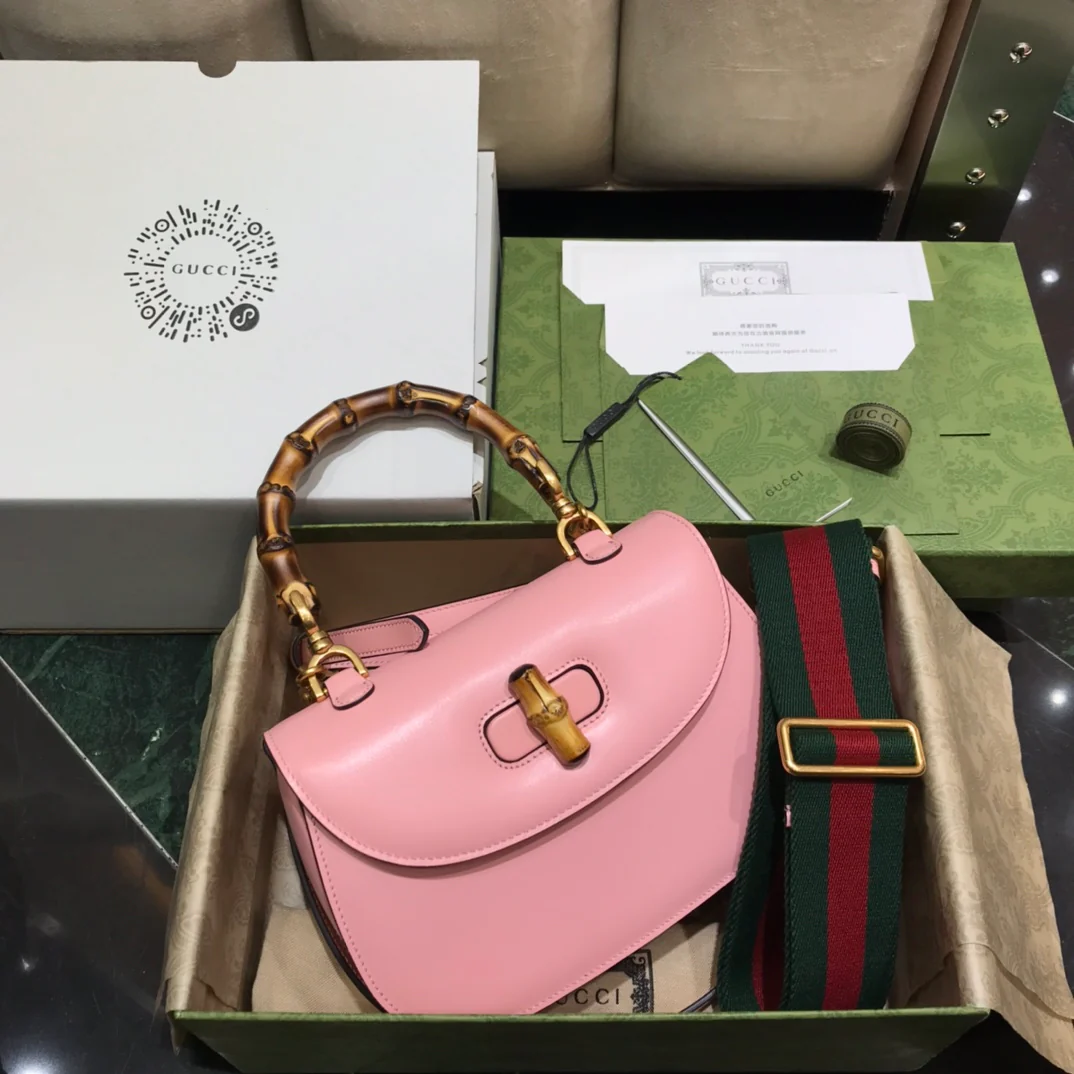 Сумка Gucci Aria Fashion Aria из бамбука, 2