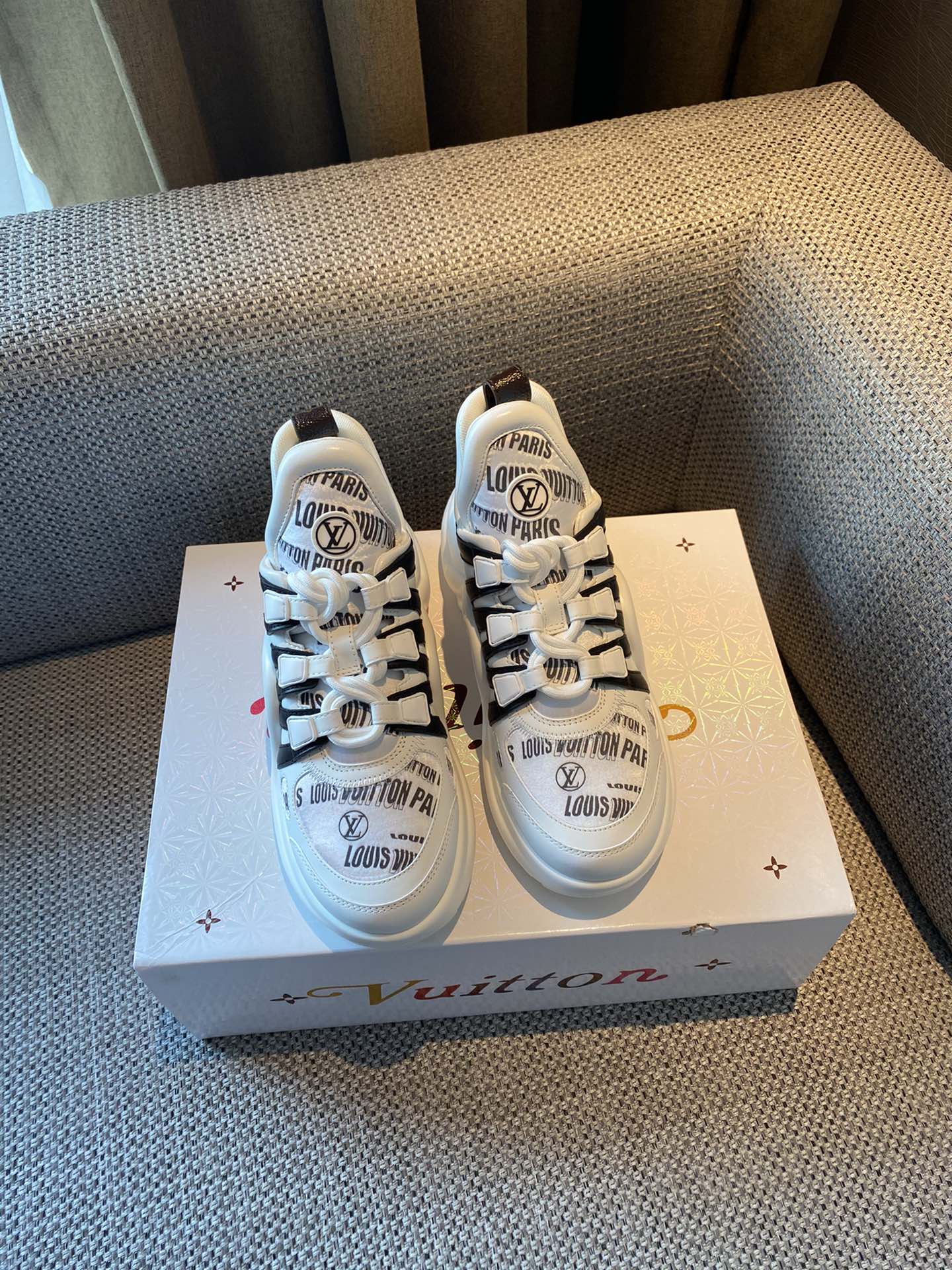 Обувь LV - кроссовки LV Trainer - 13